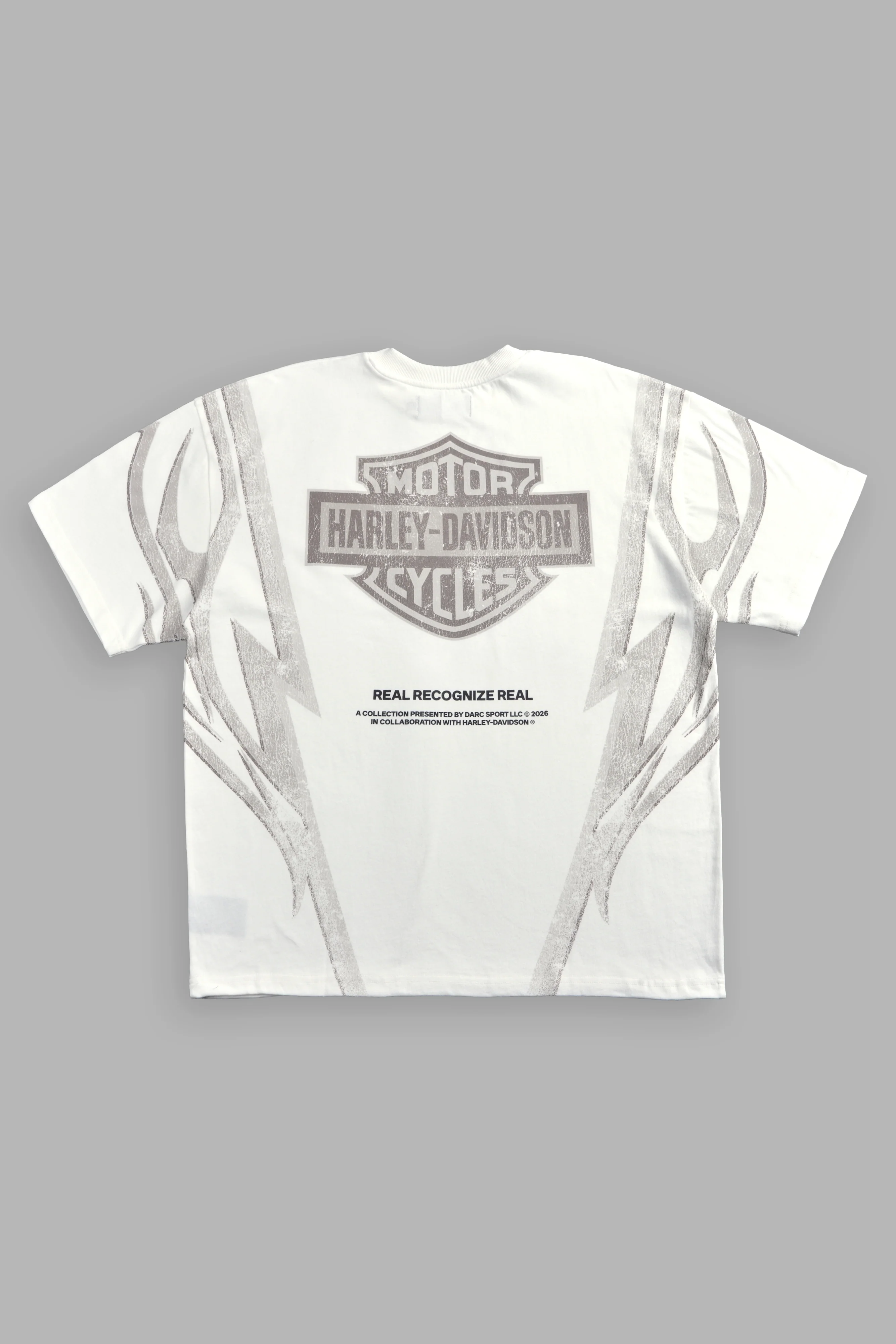 Real Recognize Real Unisex Premium Oversized Tee in Cream - Image 9