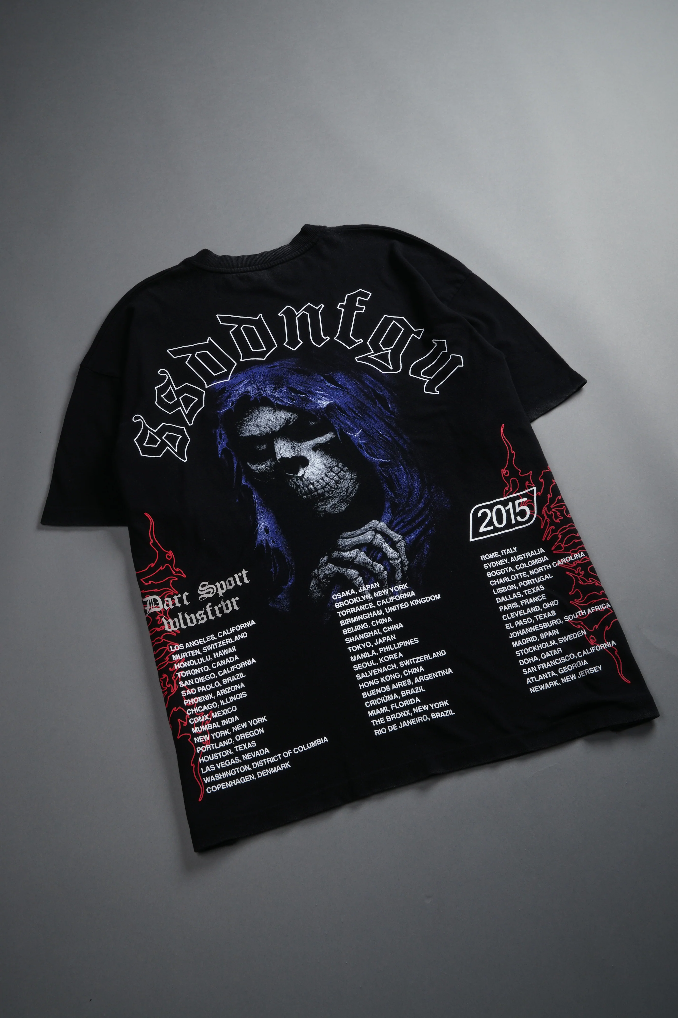 Reaper Tour Premium Oversized Tee in Black - Image 10