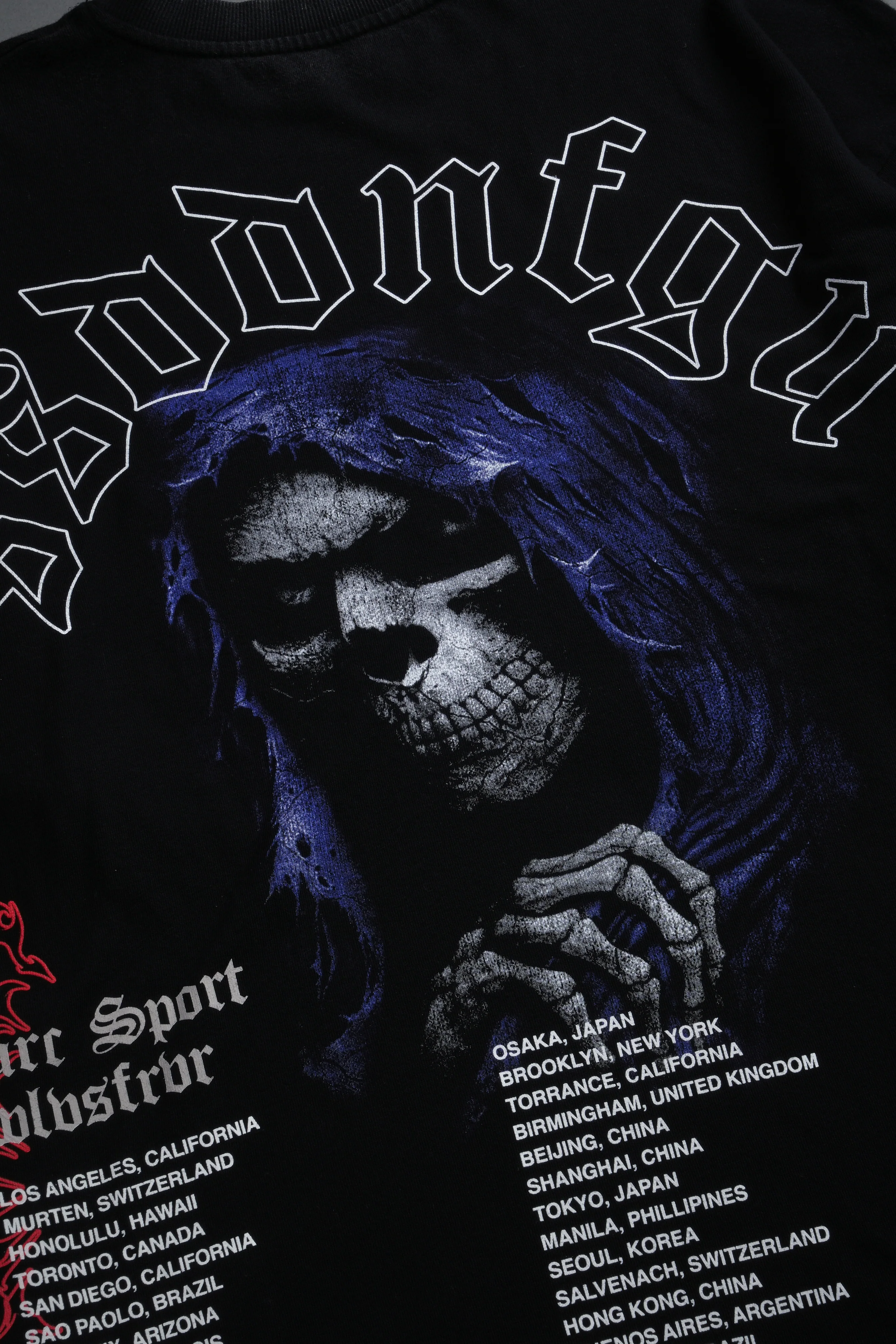 Reaper Tour Premium Oversized Tee in Black - Image 9