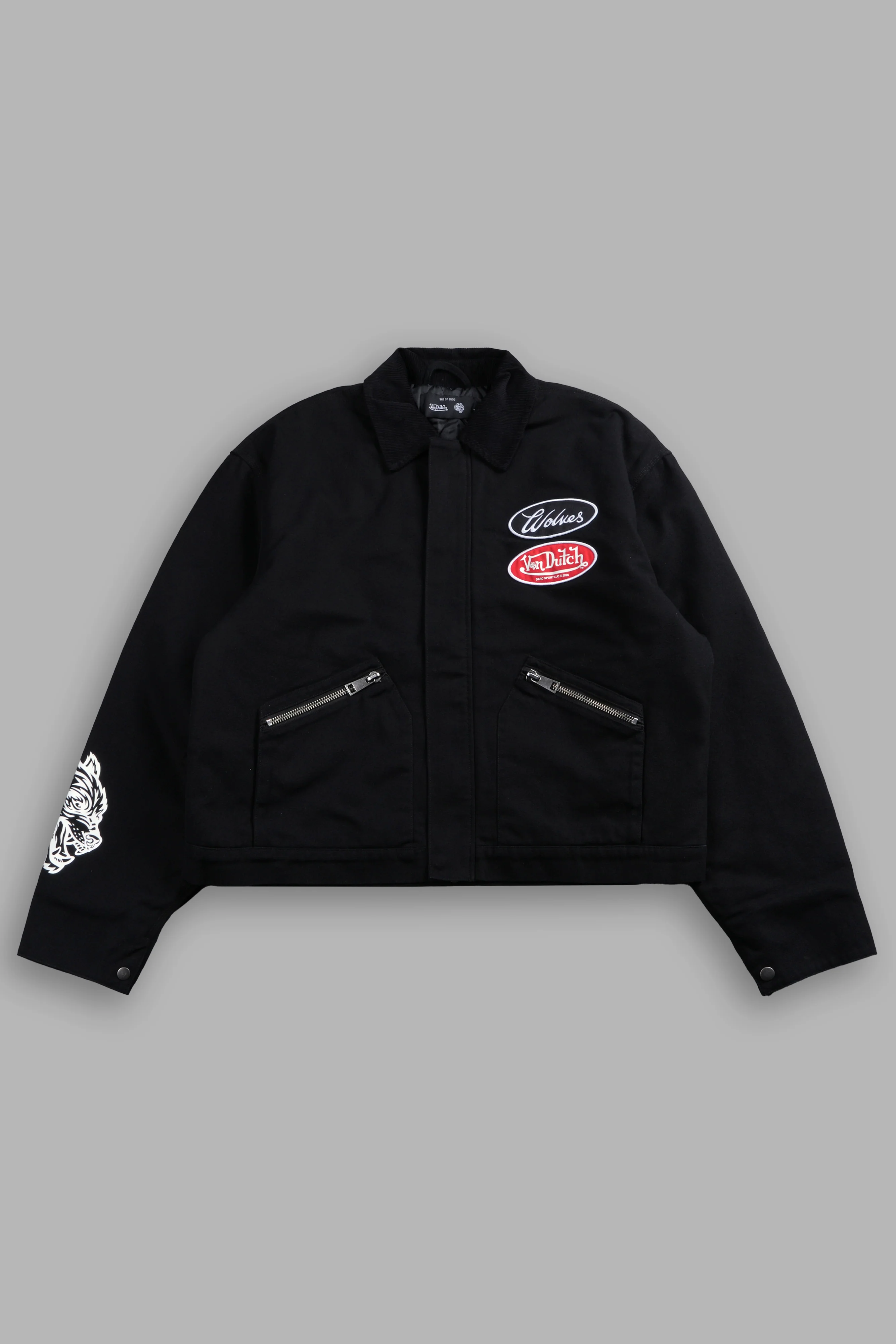 Rebel Heritage Earl Jacket in Black