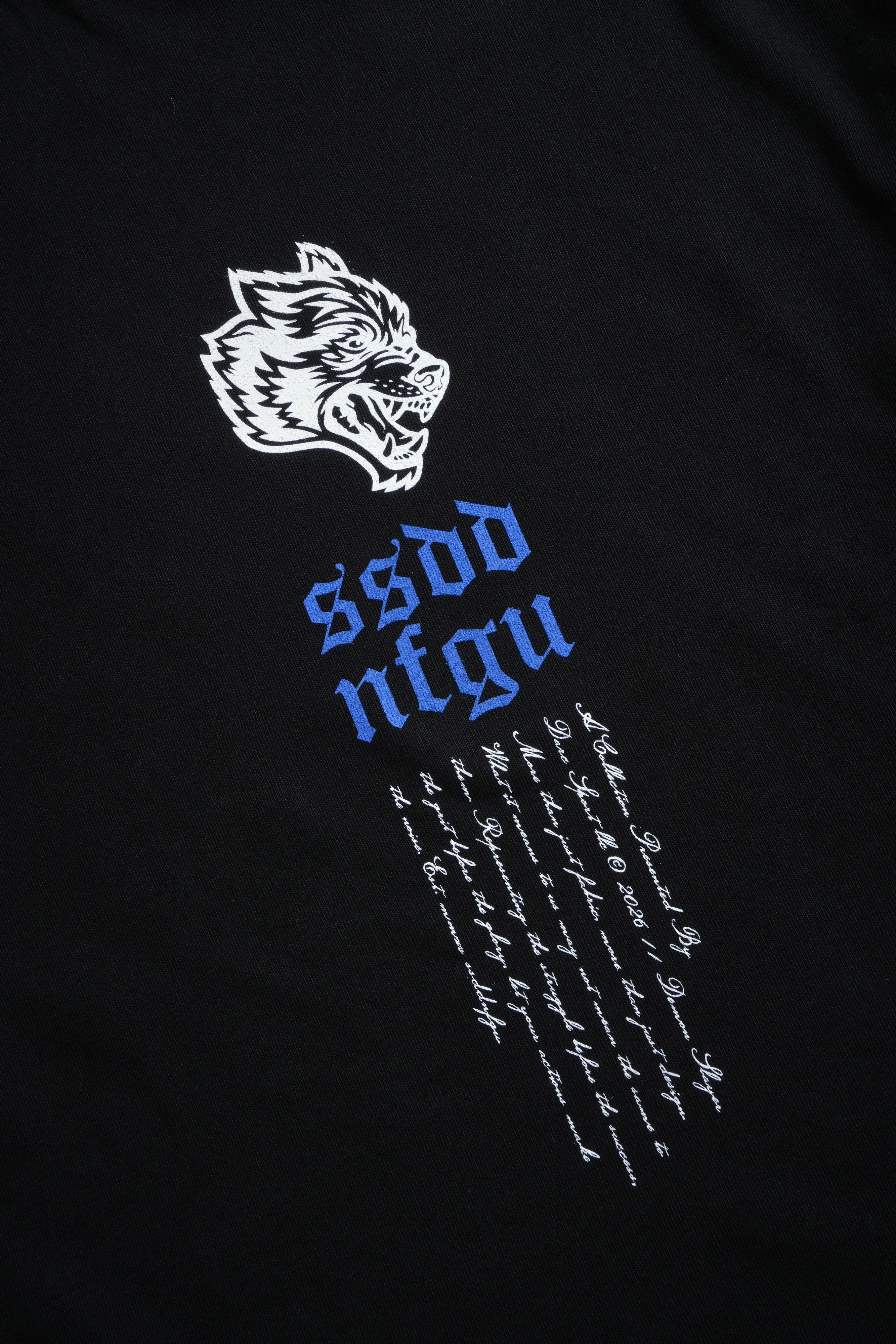 Relentless Premium Oversized Tee in Black - Image 9