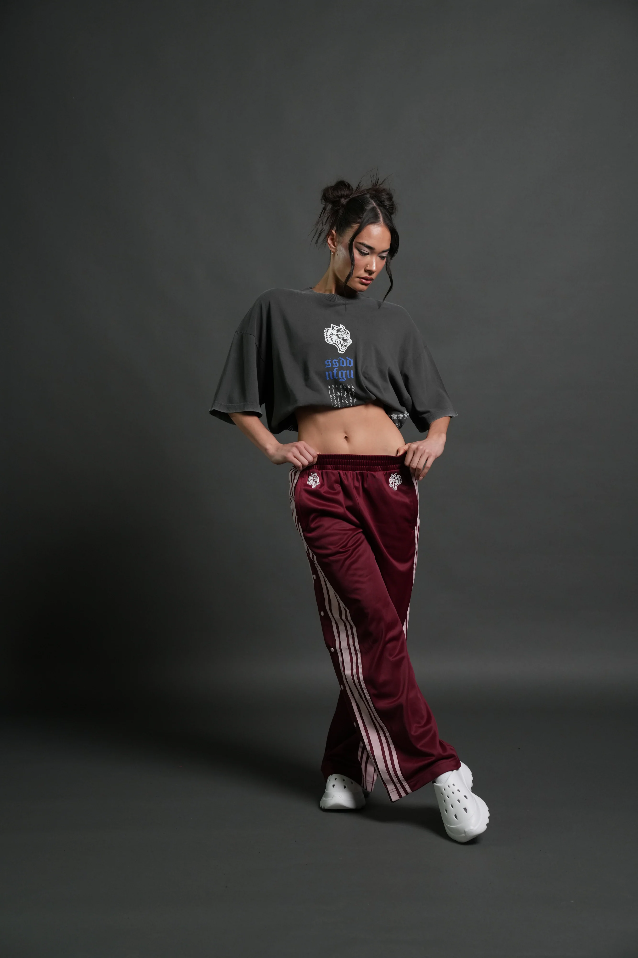 Relentless Premium Oversized Tee in Wolf Gray - Image 11
