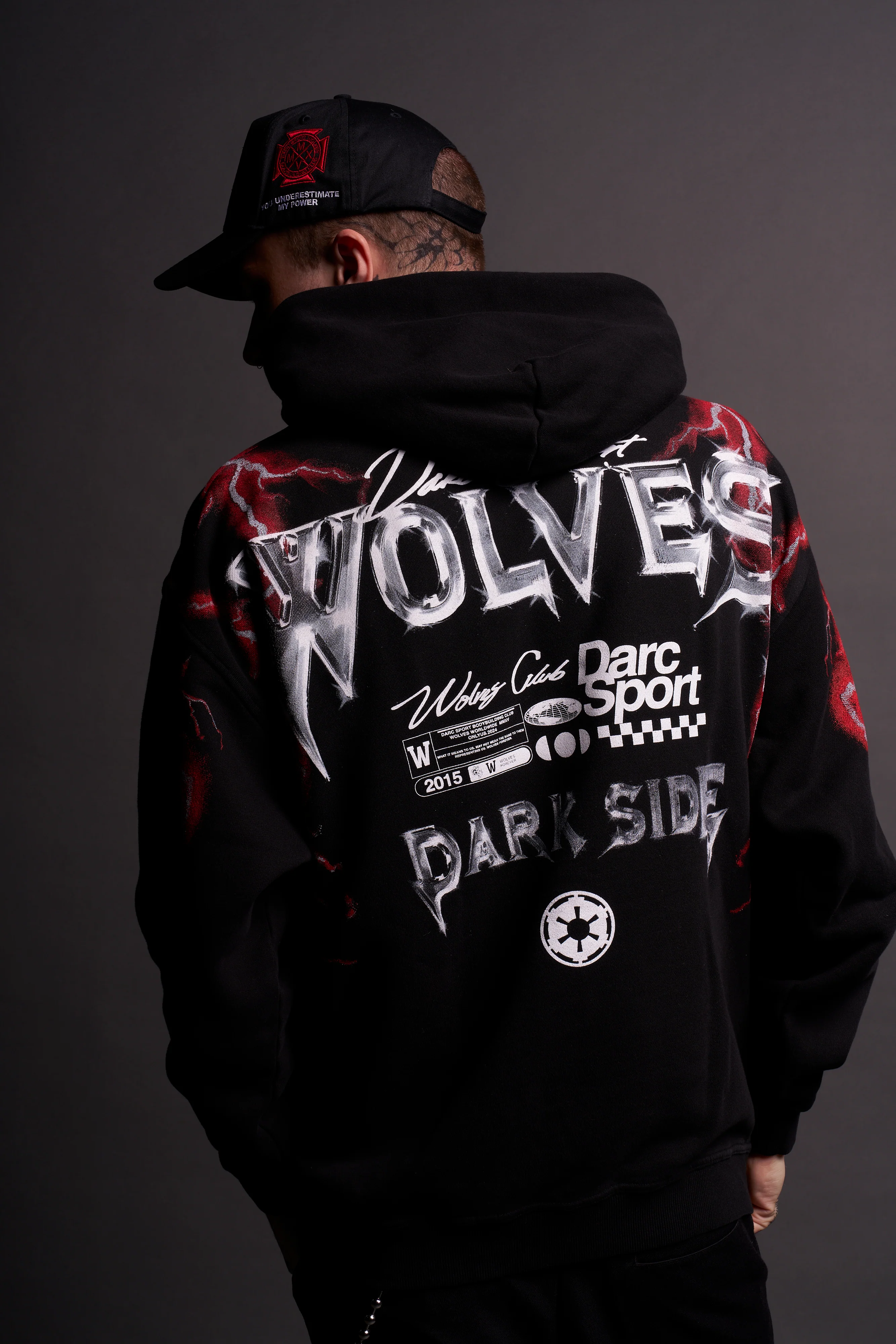 Ride The Lightning "Bishop" Hoodie in Black - Image 7