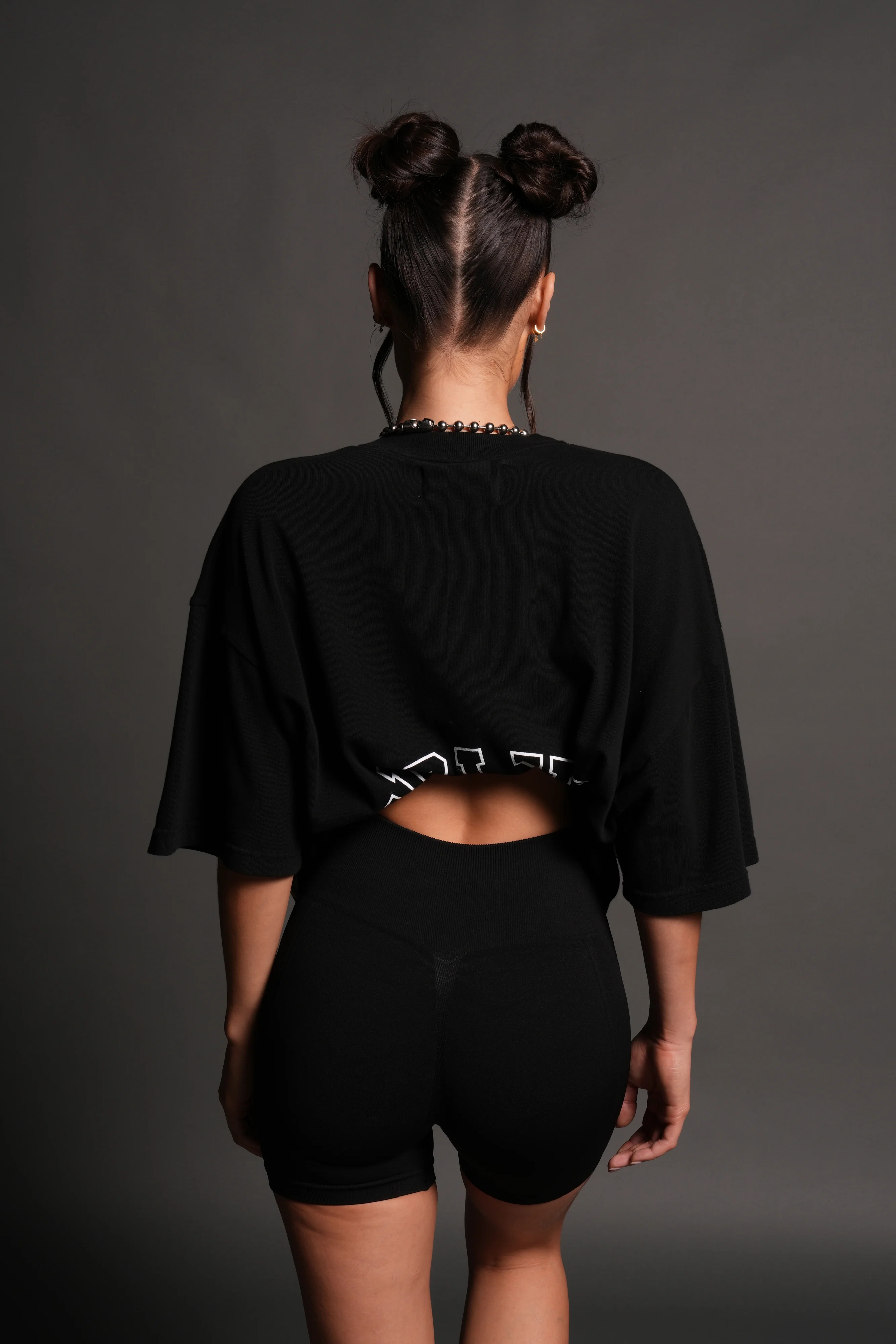 Rock "Premium" Oversized Tee in Black - Image 14