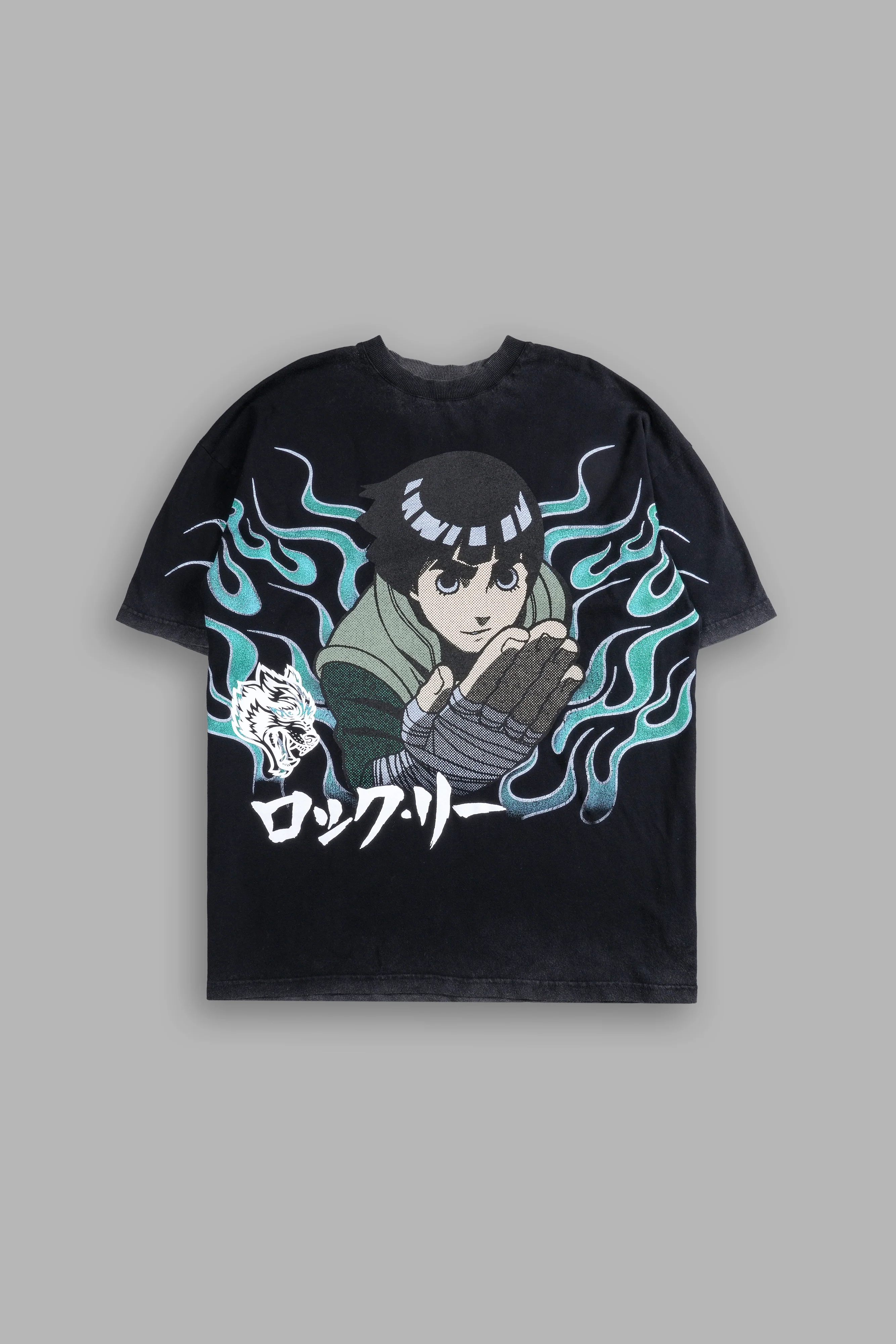 Rock "Premium" Oversized Tee in Black - Image 2