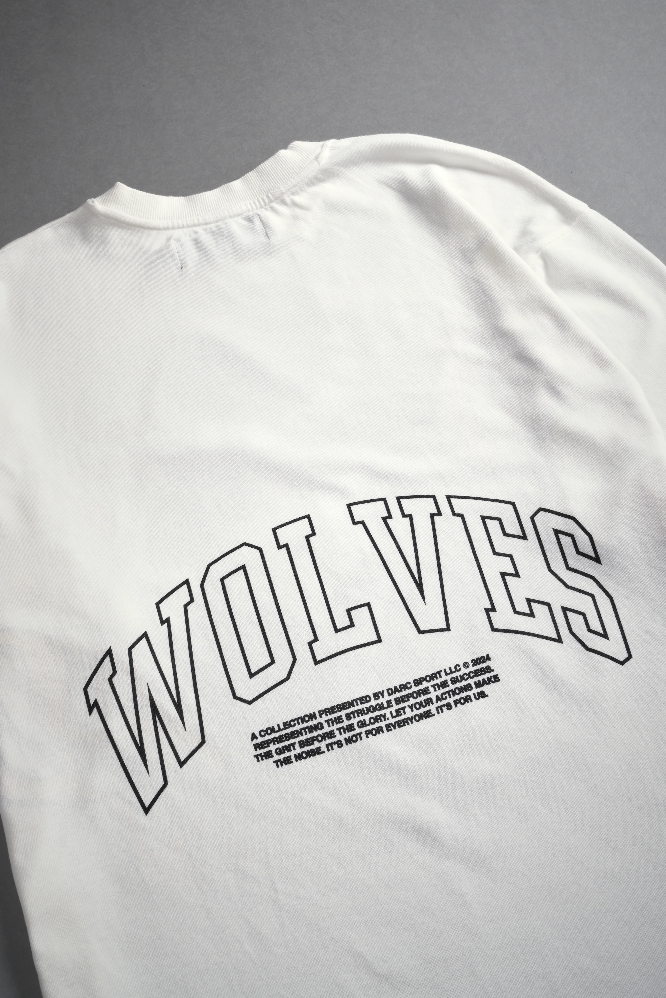 Rock "Premium" Oversized Tee in Cream - Image 7