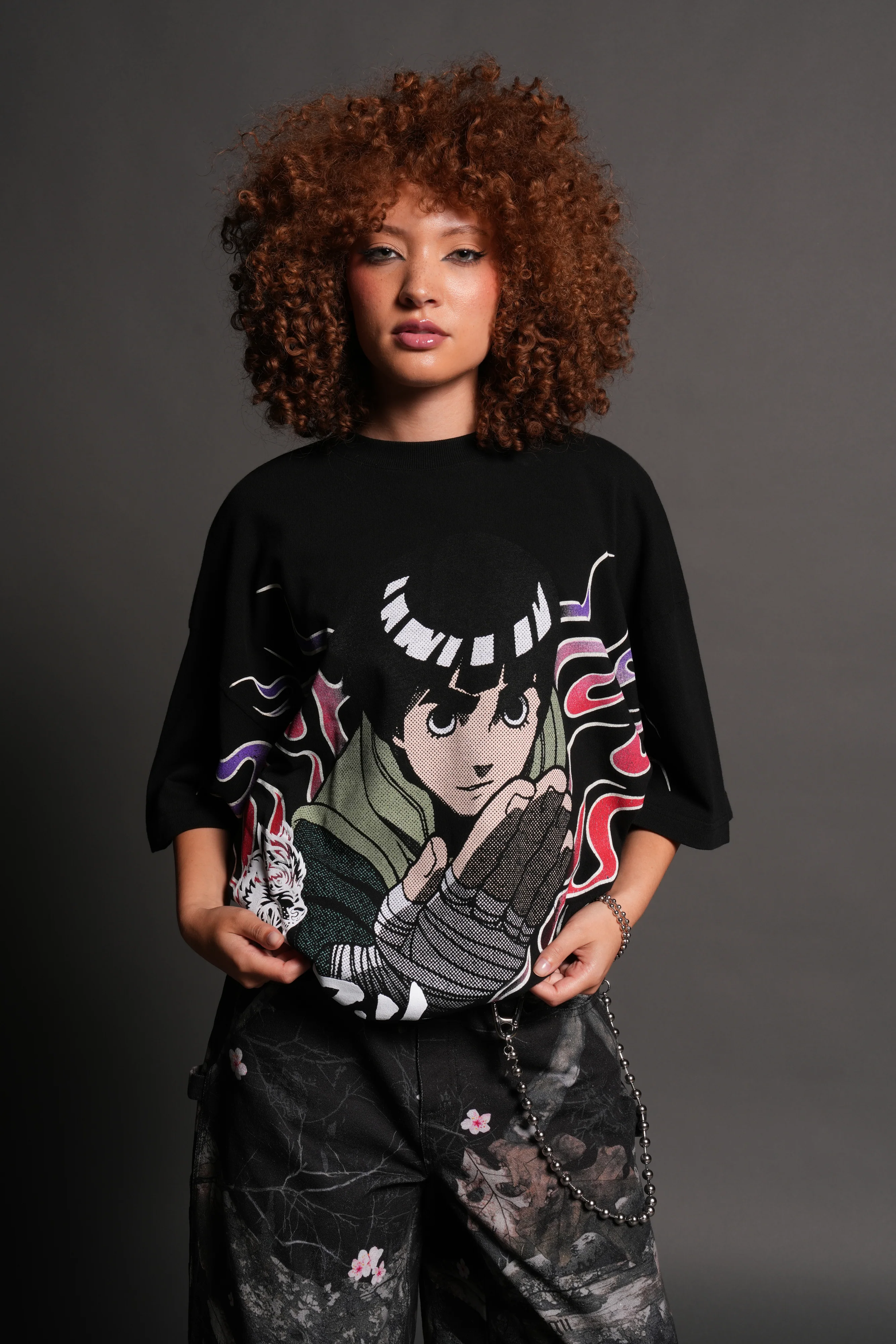 Rock V2 "Premium" Oversized Tee in Black - Image 11
