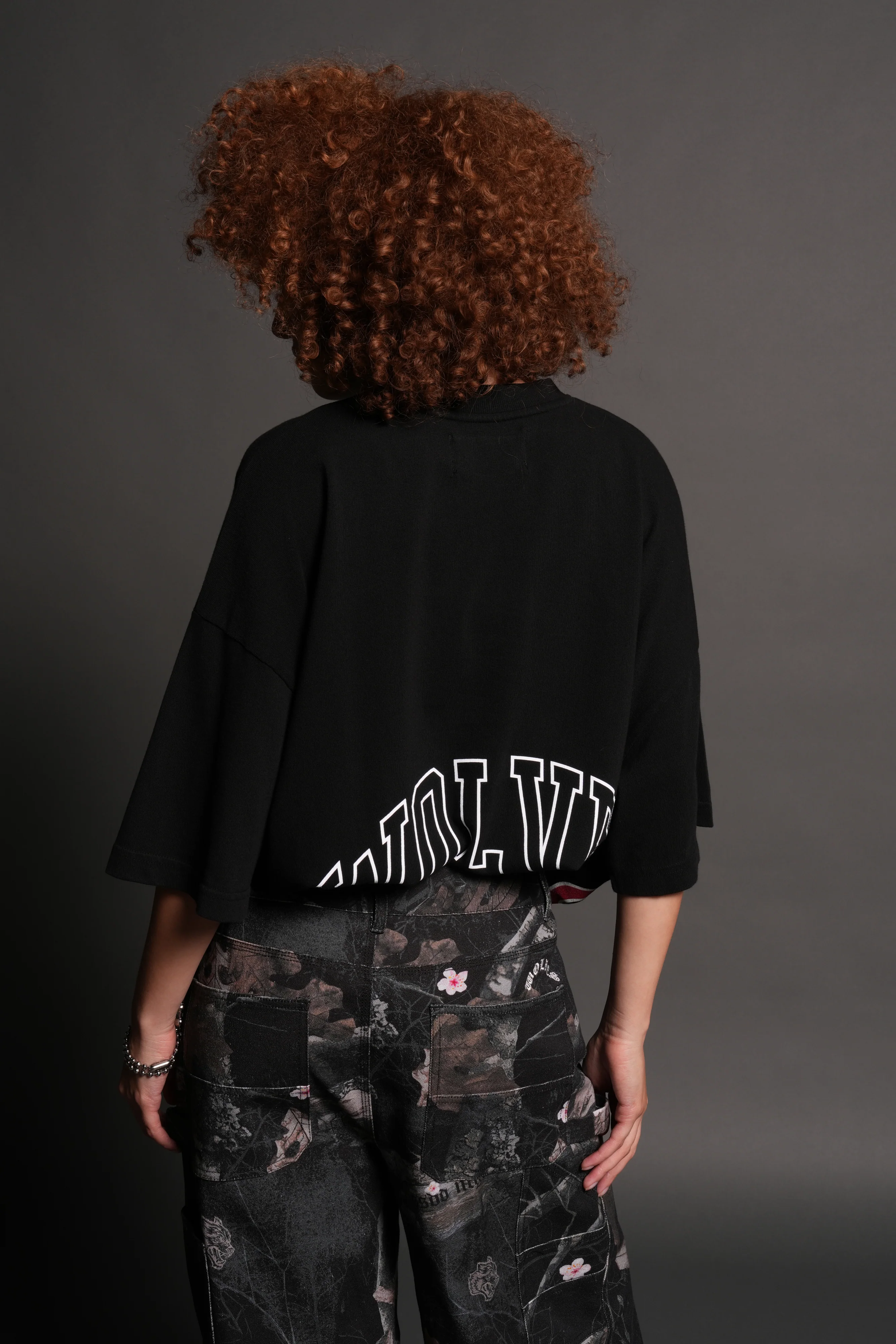 Rock V2 "Premium" Oversized Tee in Black - Image 12