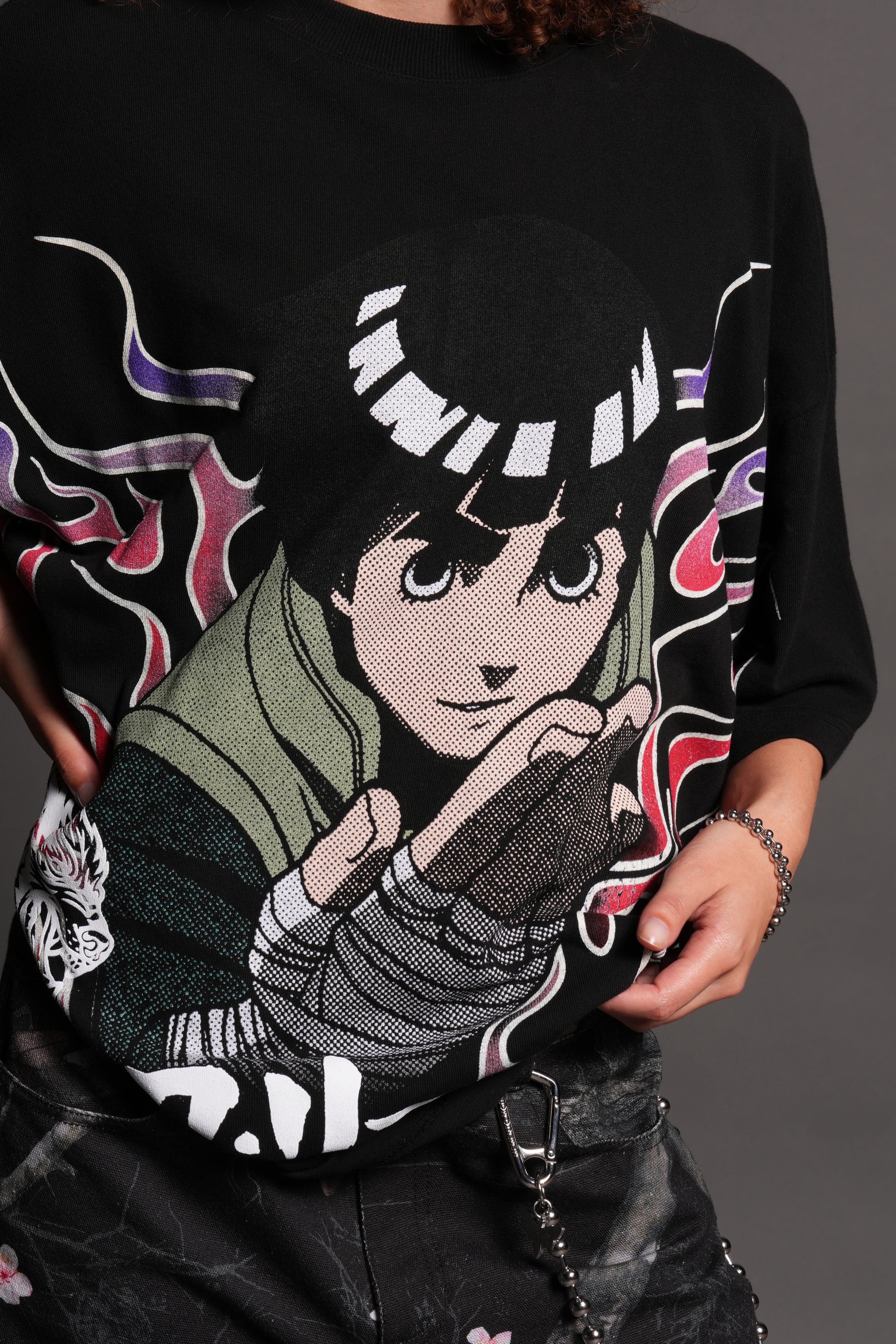 Rock V2 "Premium" Oversized Tee in Black - Image 13