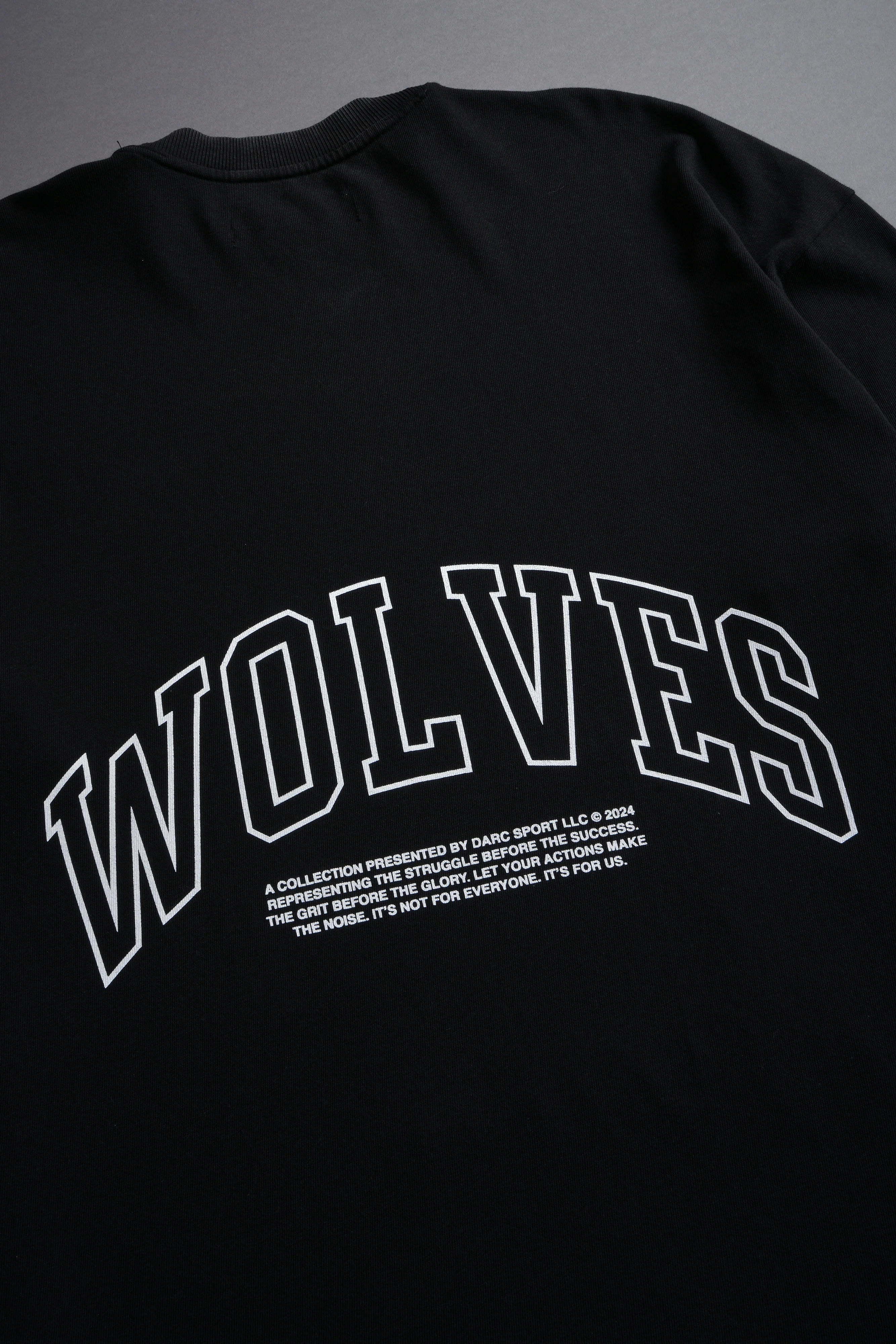 Rock V2 "Premium" Oversized Tee in Black - Image 8