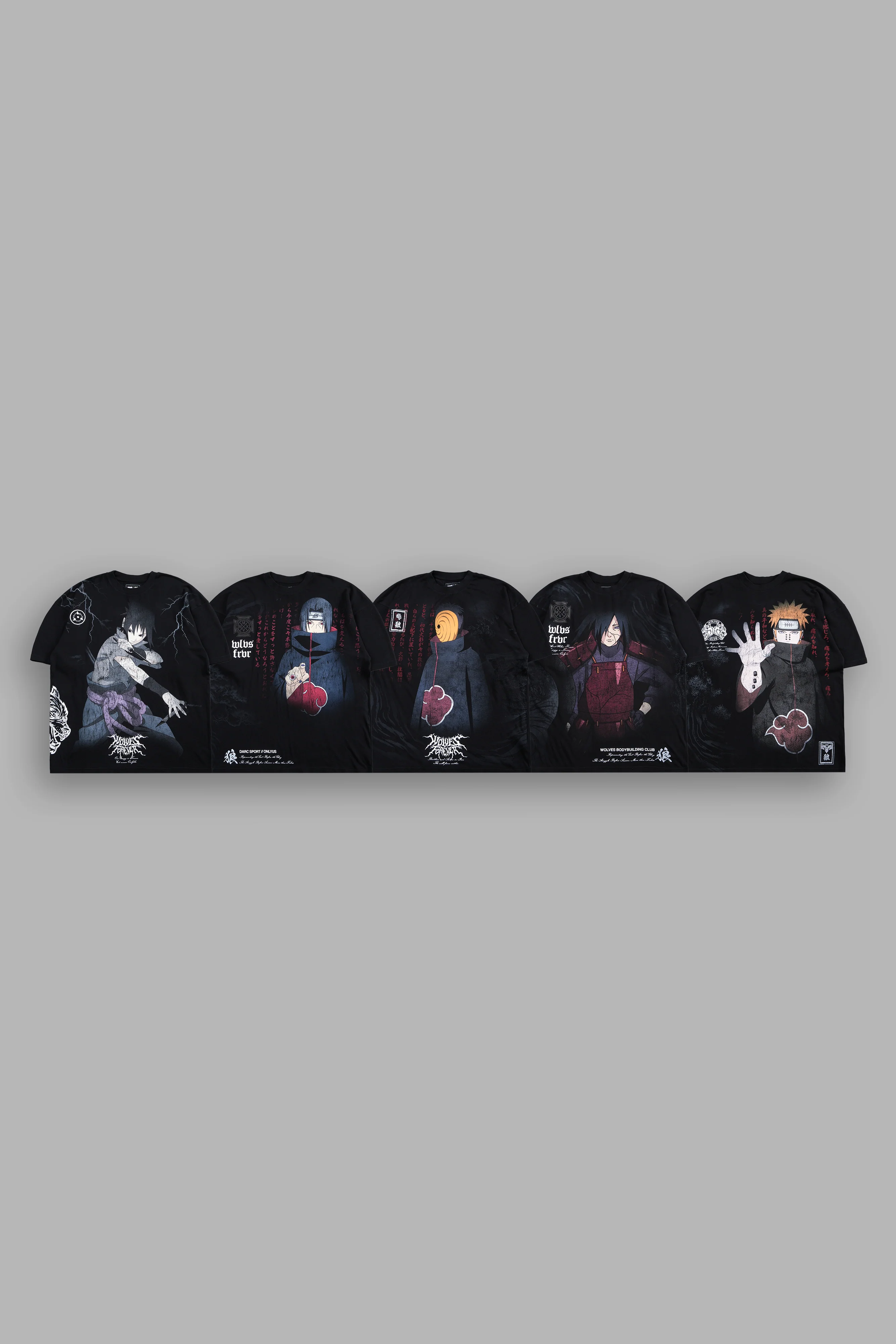 Rogue Ninjas "Side-By-Side" Tee Box Set in Black - Image 3