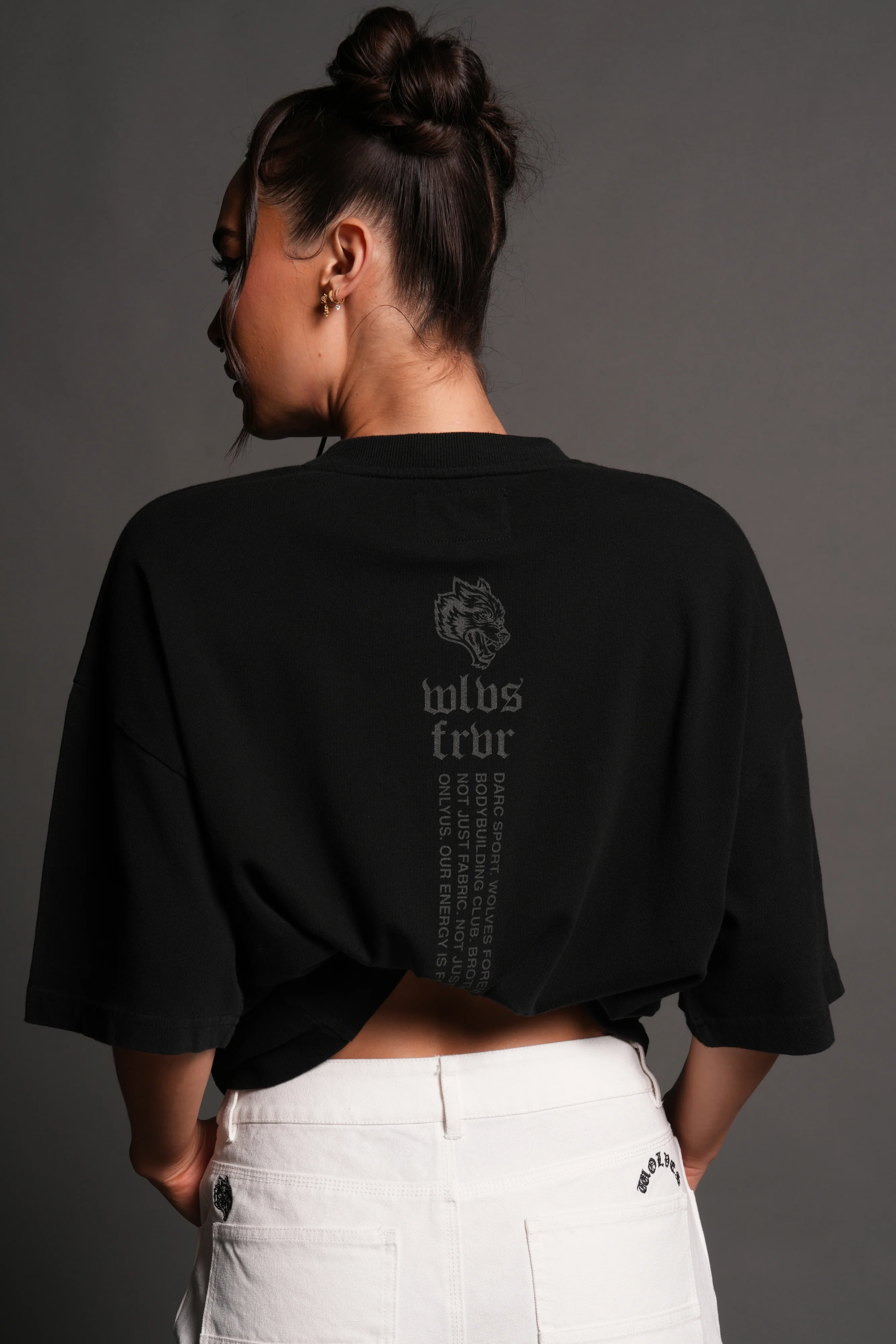 Sakura Haruno "Side-By-Side" Series Premium Tee in Black - Image 13