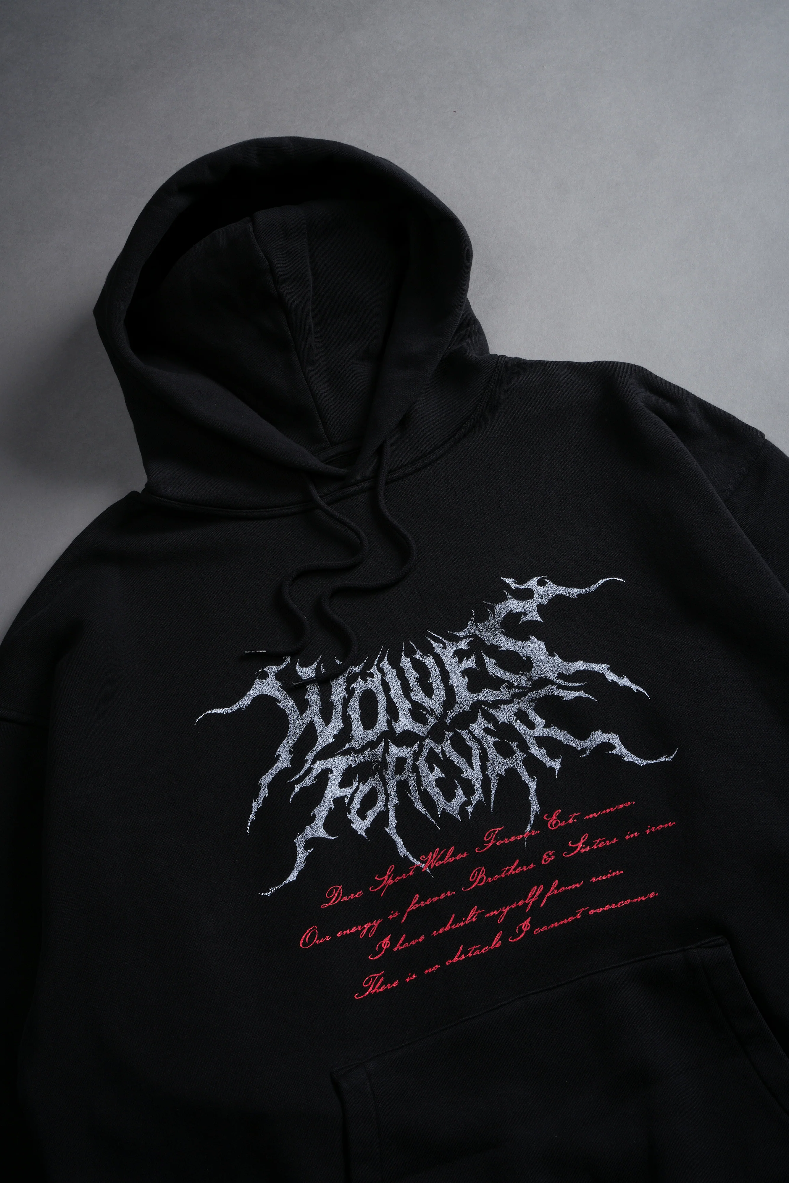 Scorched "Bishop" Hoodie in Black - Image 4