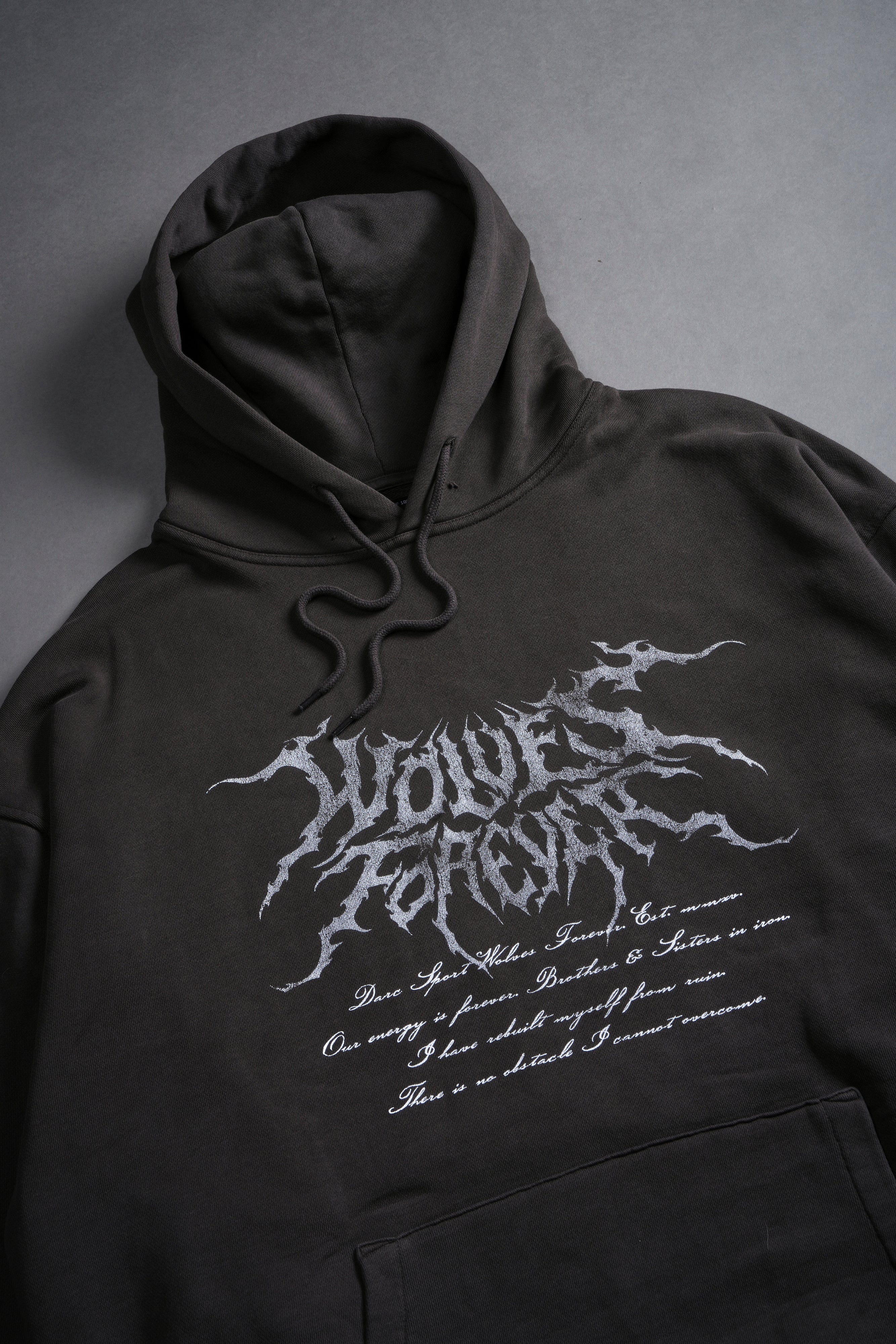 Scorched "Bishop" Hoodie in Wolf Gray - Image 3