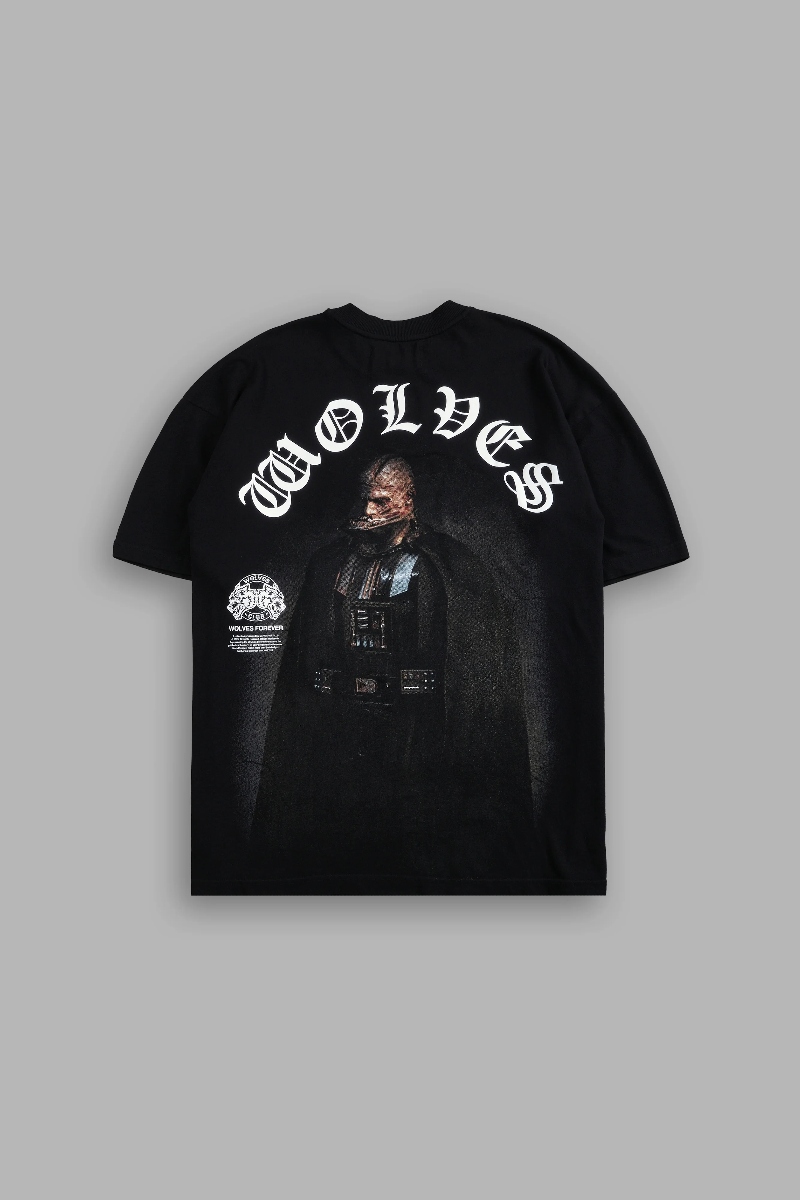 Scorched "Premium" Oversized Tee in Black