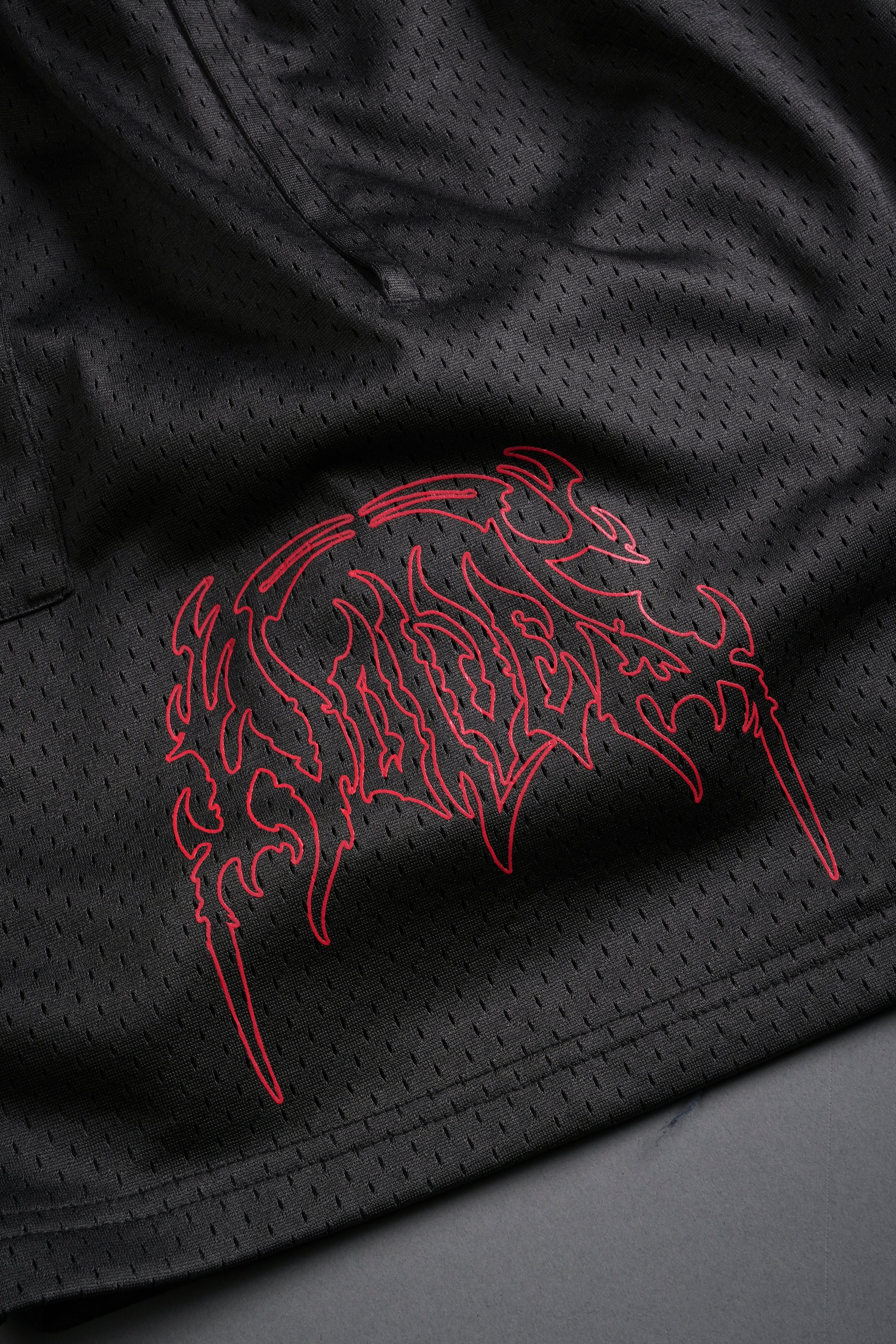Shadow Hesh Mesh Shorts in Wolf Gray - Image 10