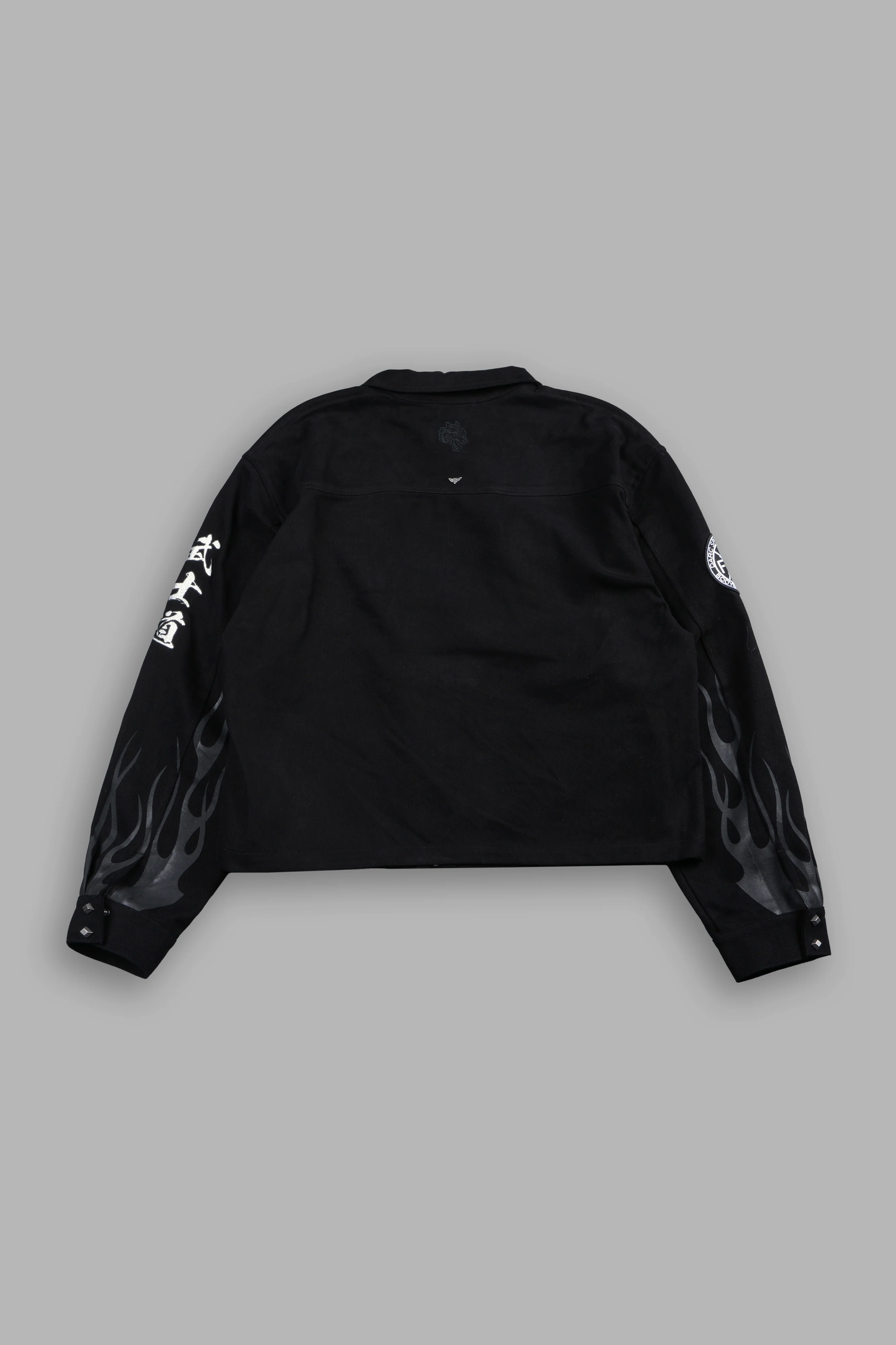 Shadow Ronin Redford Shirt Jacket in Black - Image 3