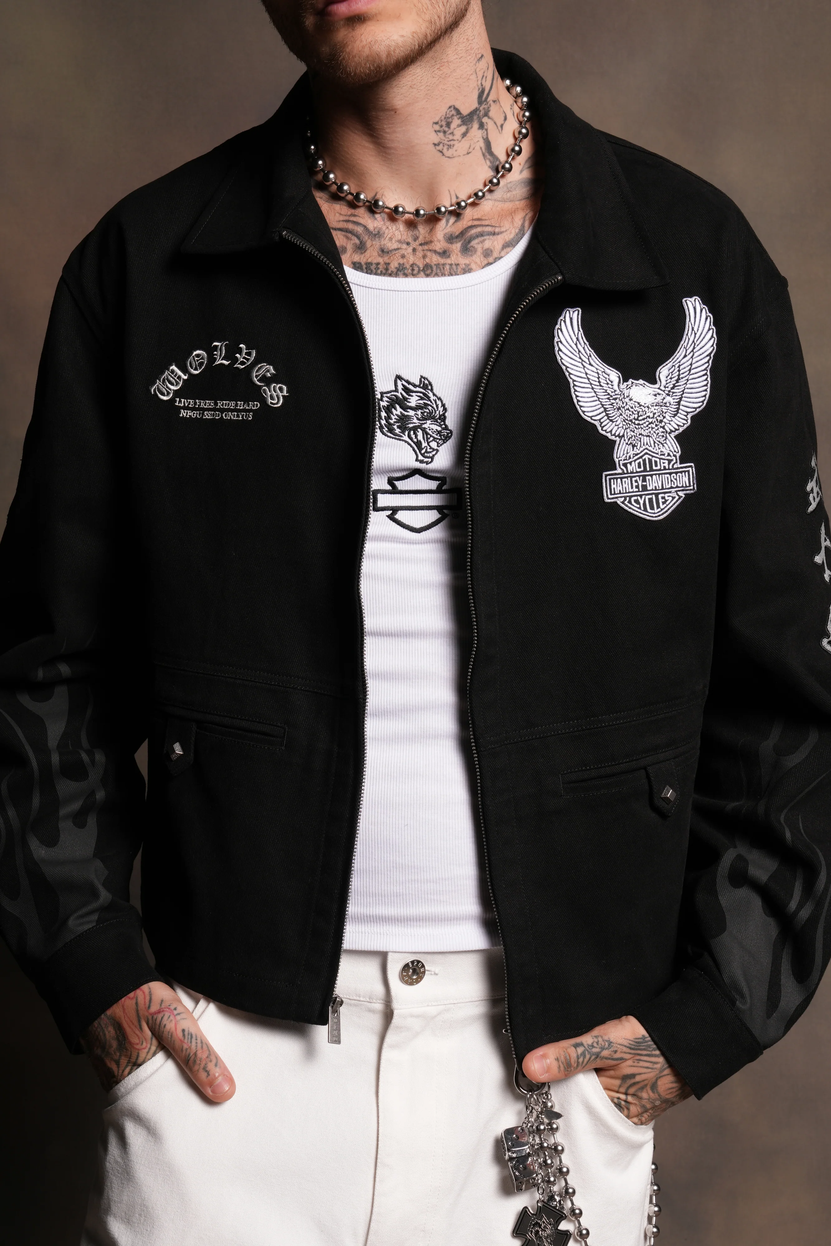 Shadow Ronin Redford Shirt Jacket in Black - Image 8