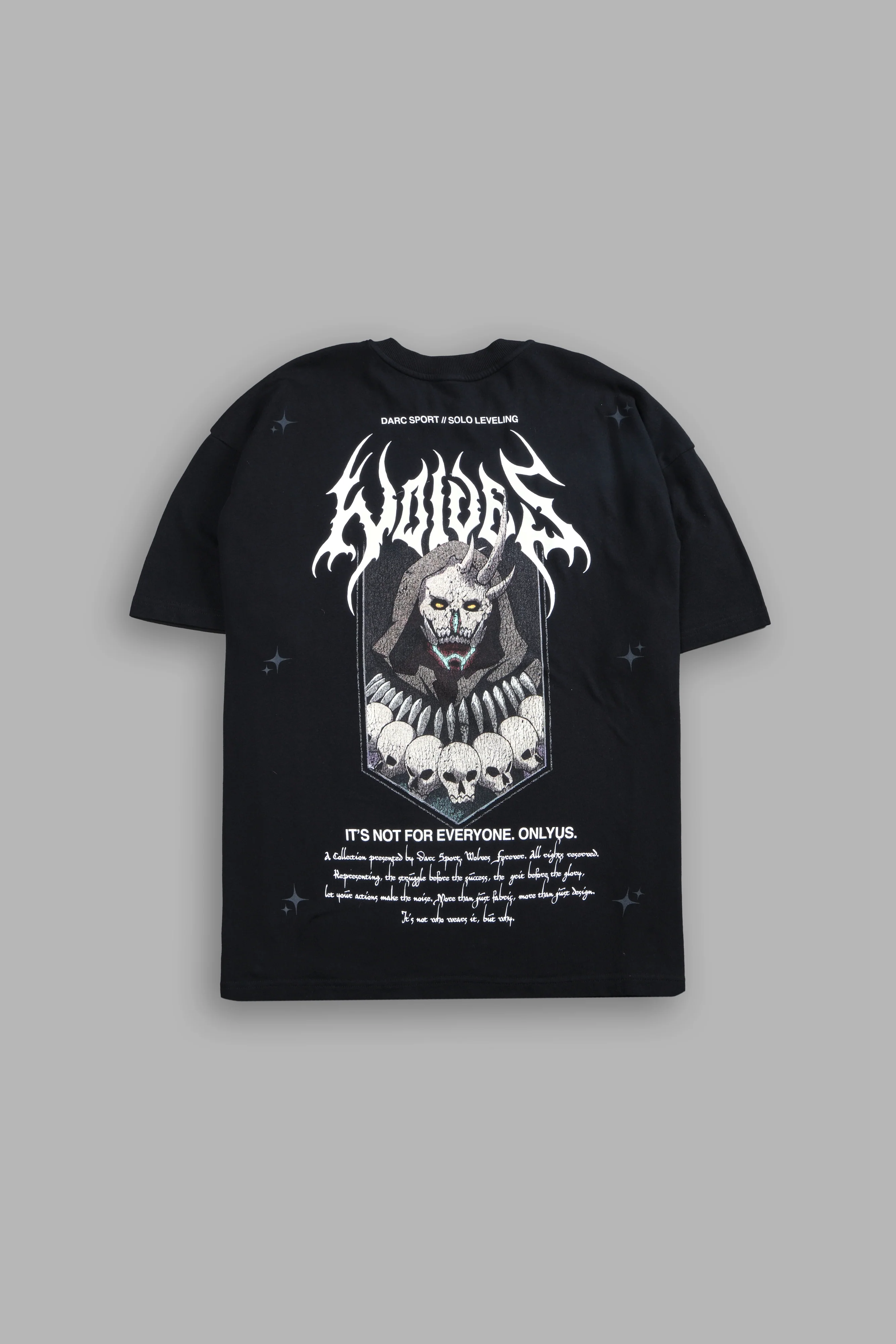 Shadow Shaman "Premium" Oversized Tee in Black