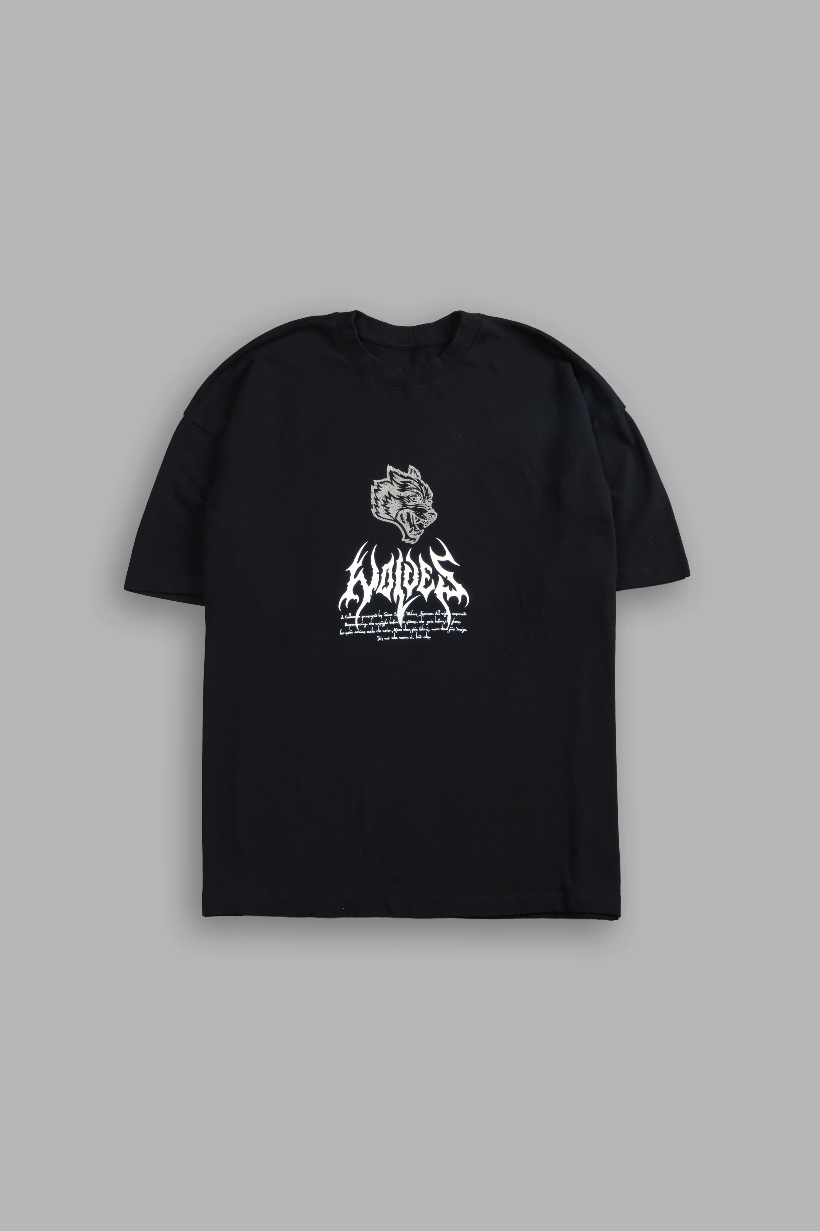 Shadow Shaman "Premium" Oversized Tee in Black - Image 3