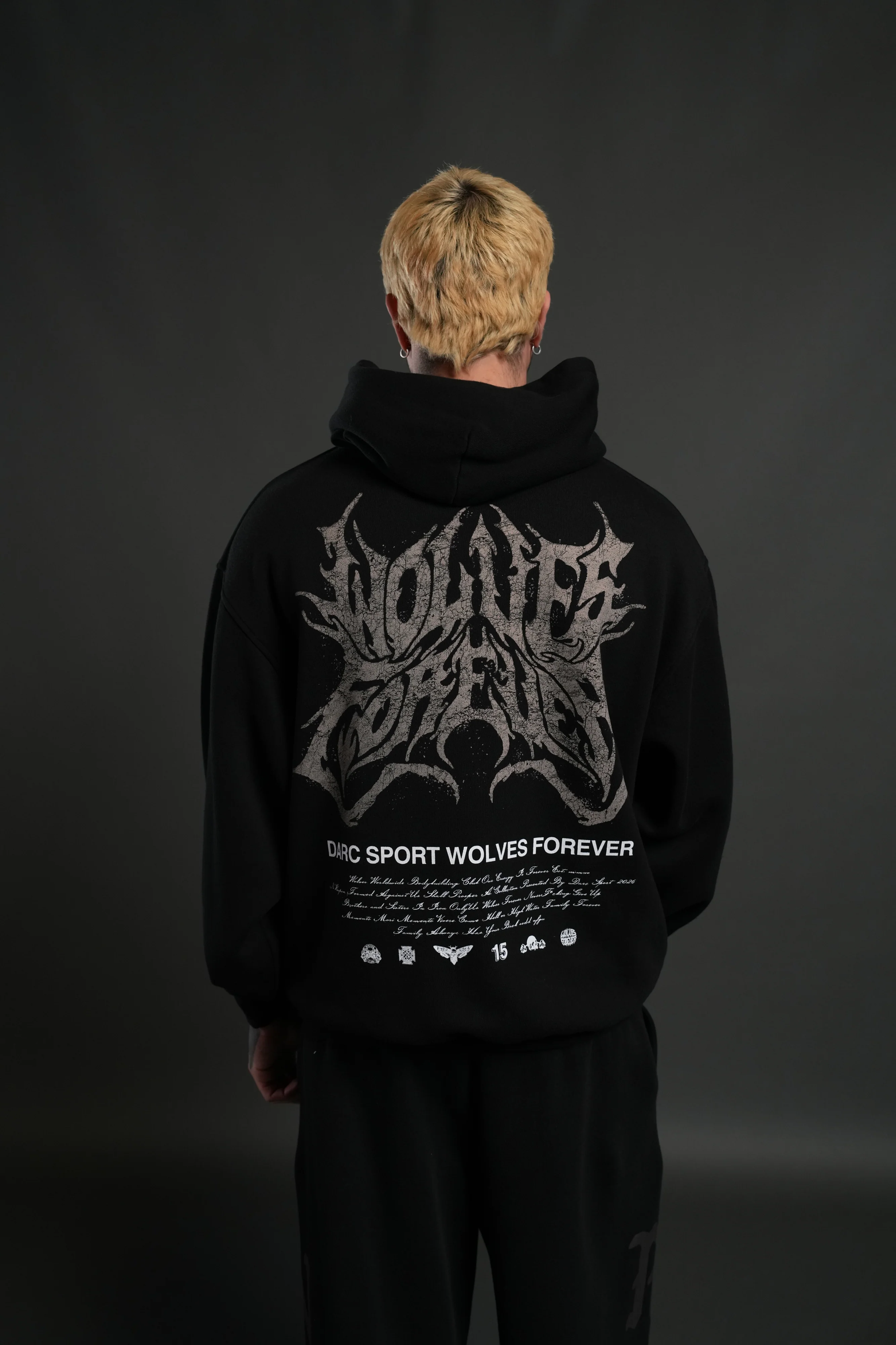 Sheer Loyalty "Pierce" Hoodie in Black - Image 4
