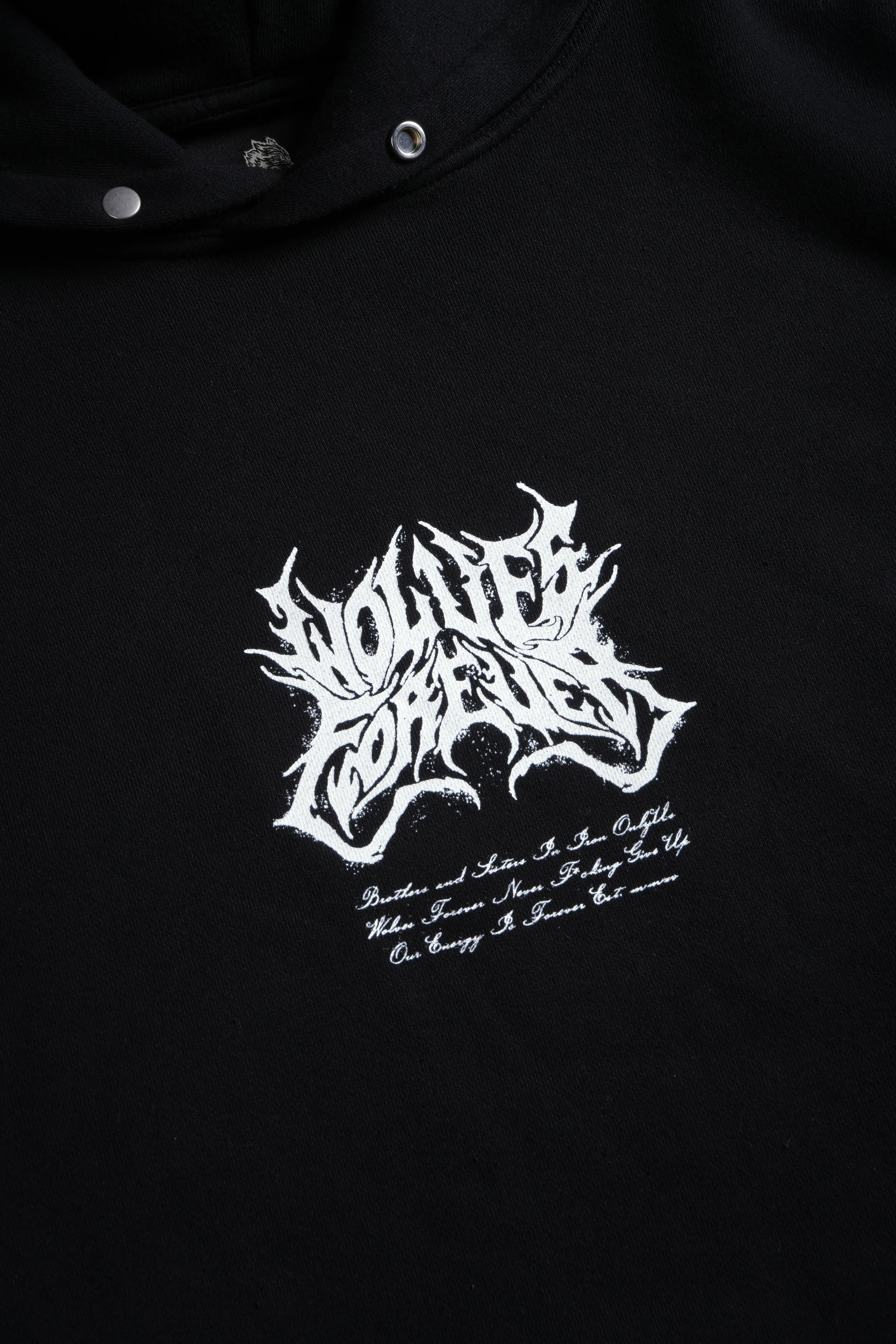 Sheer Loyalty "Pierce" Hoodie in Black - Image 7