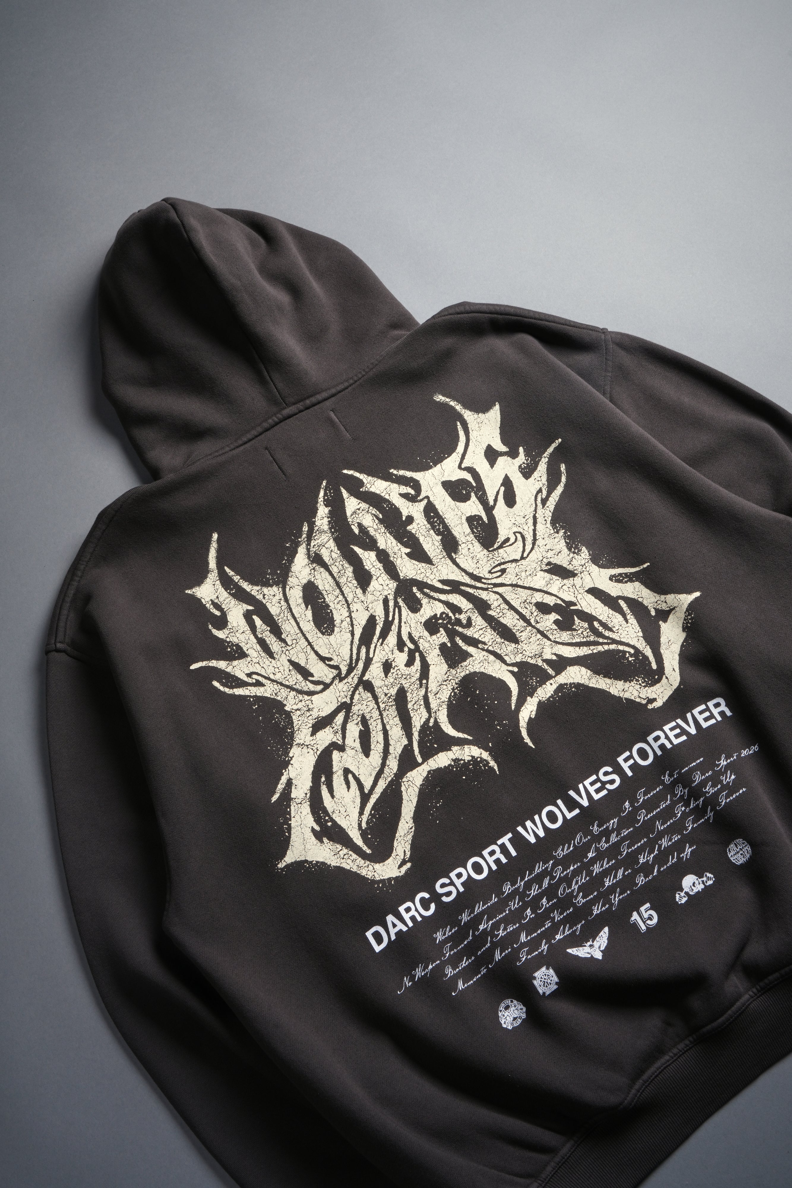 Sheer Loyalty "Pierce" Hoodie in Wolf Gray - Image 8