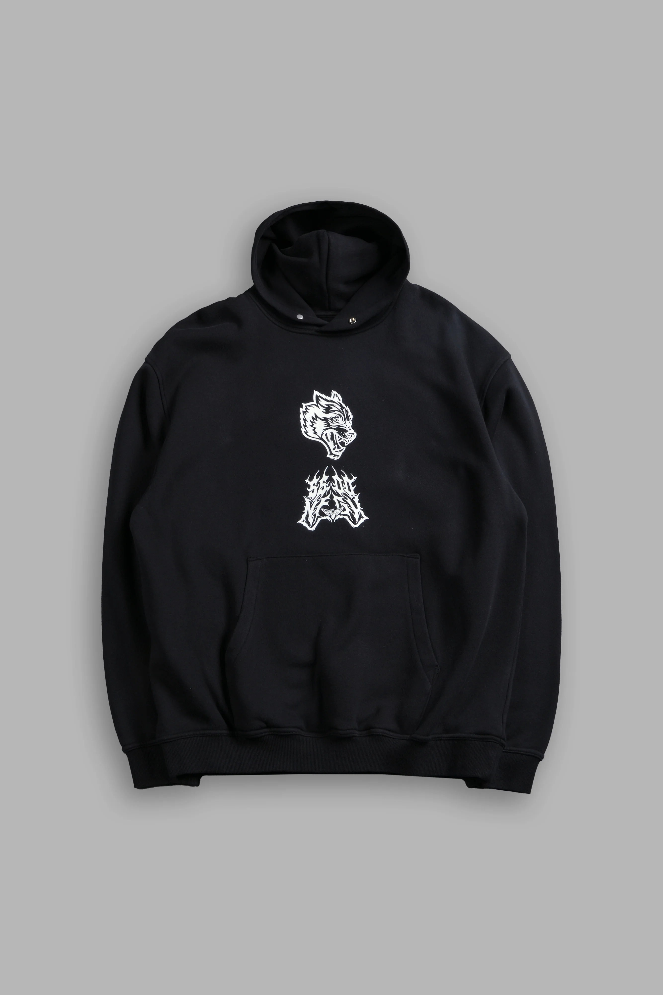 Shonen's Past "Pierce" Hoodie in Black - Image 3