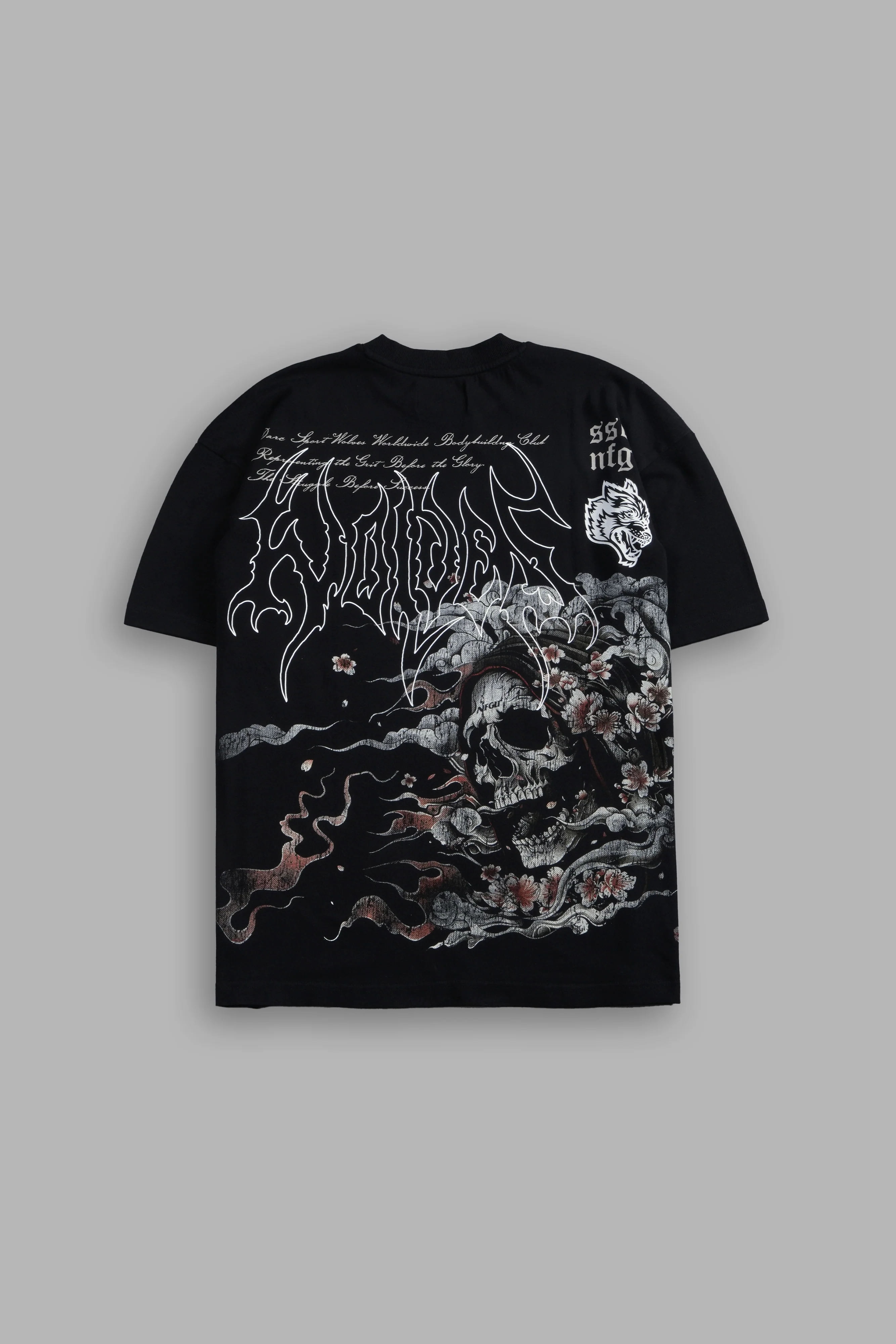 Shonen's Past "Premium" Oversized Tee in Black