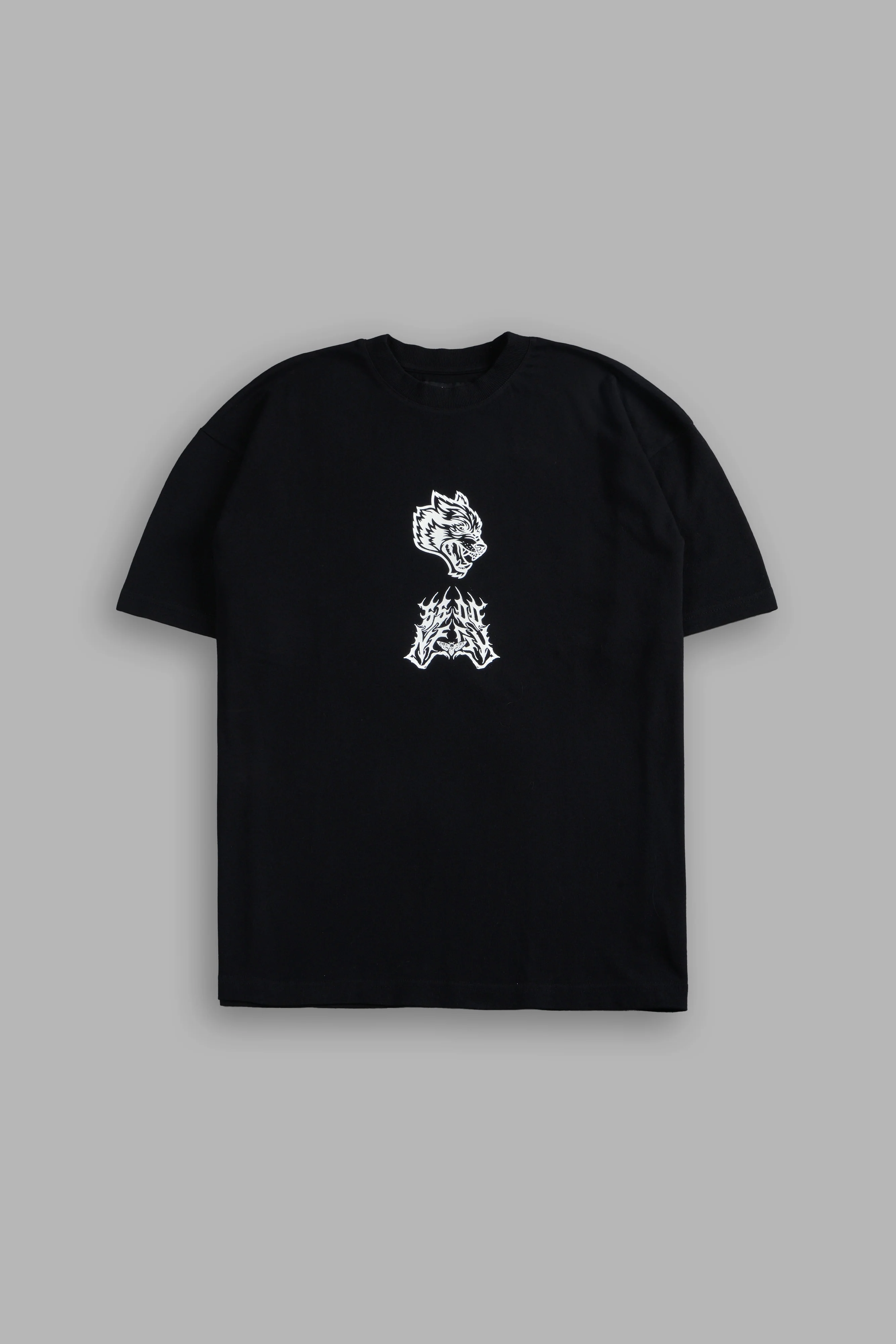 Shonen's Past "Premium" Oversized Tee in Black - Image 3