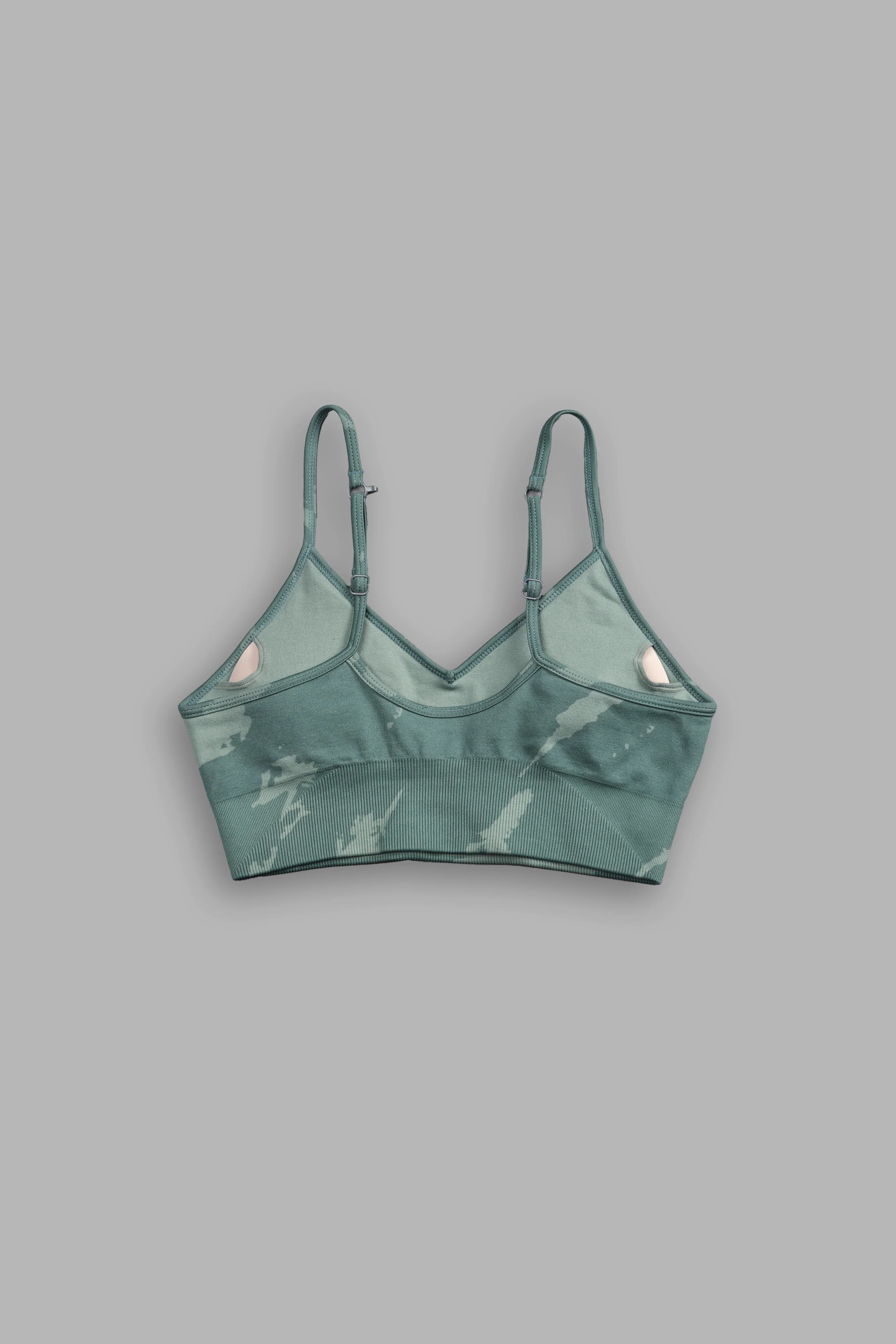Single Wolf "Everson Seamless" Huxley Bra in Hunter Green Native Camo - Image 4