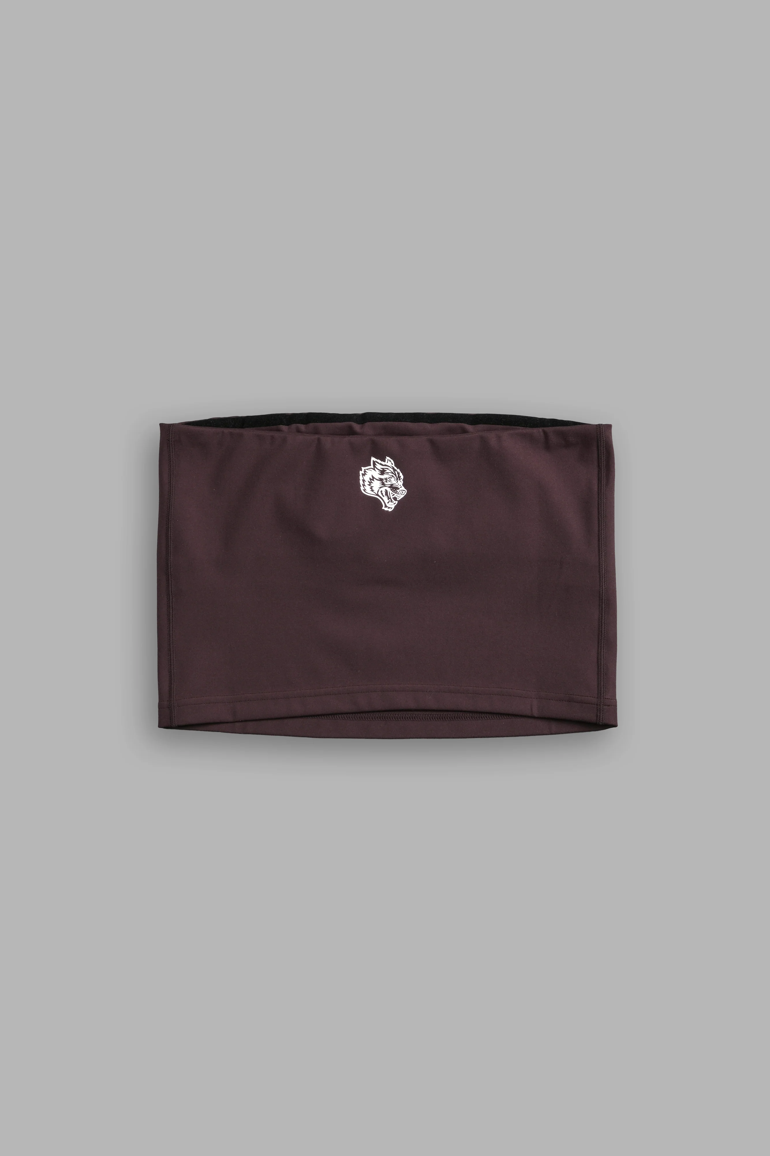 Single Wolf "Nova" Longline Bandeau Top in Darc Garnet - Image 4