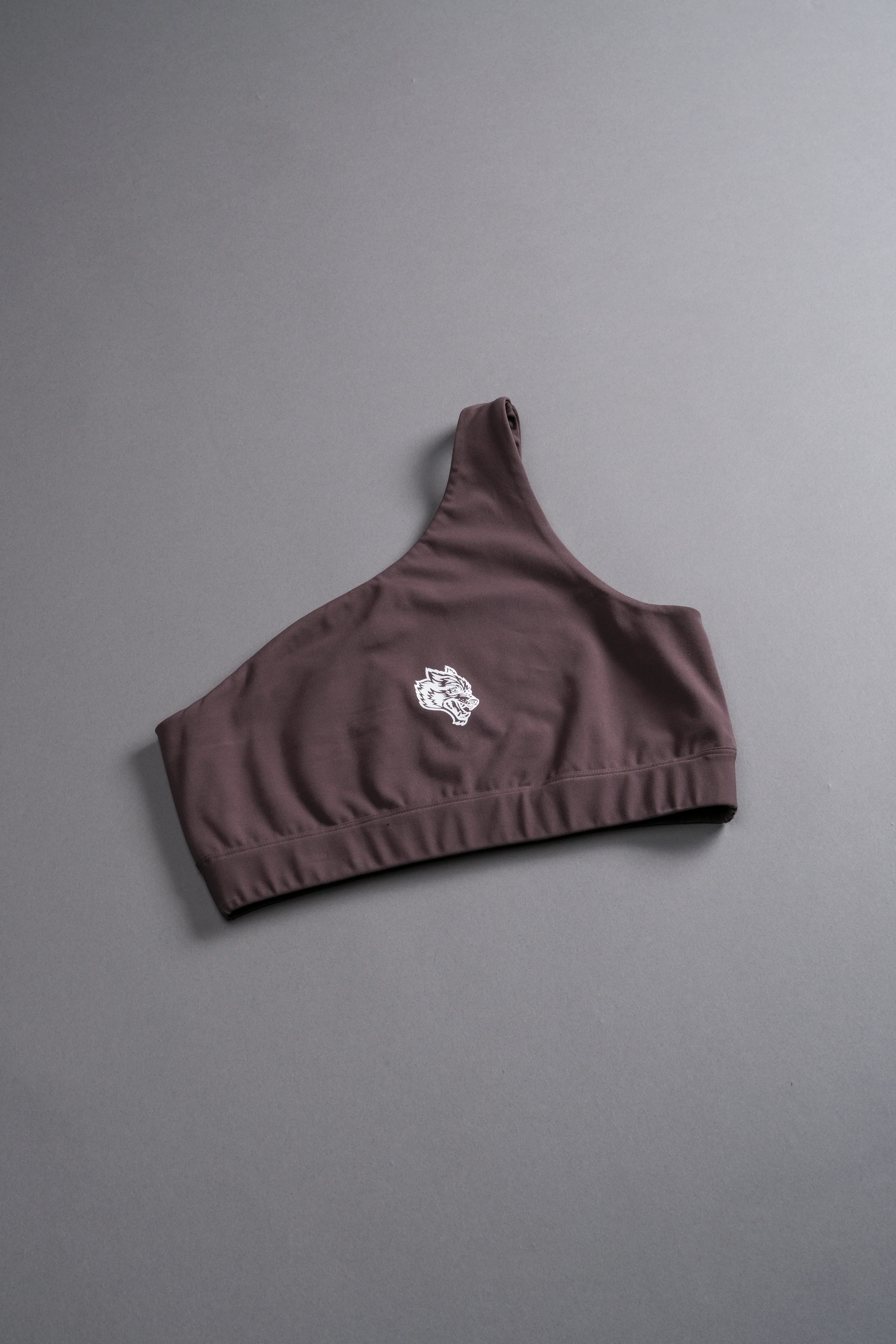 Single Wolf "One Shoulder" Energy Bra in Purple Night - Image 9