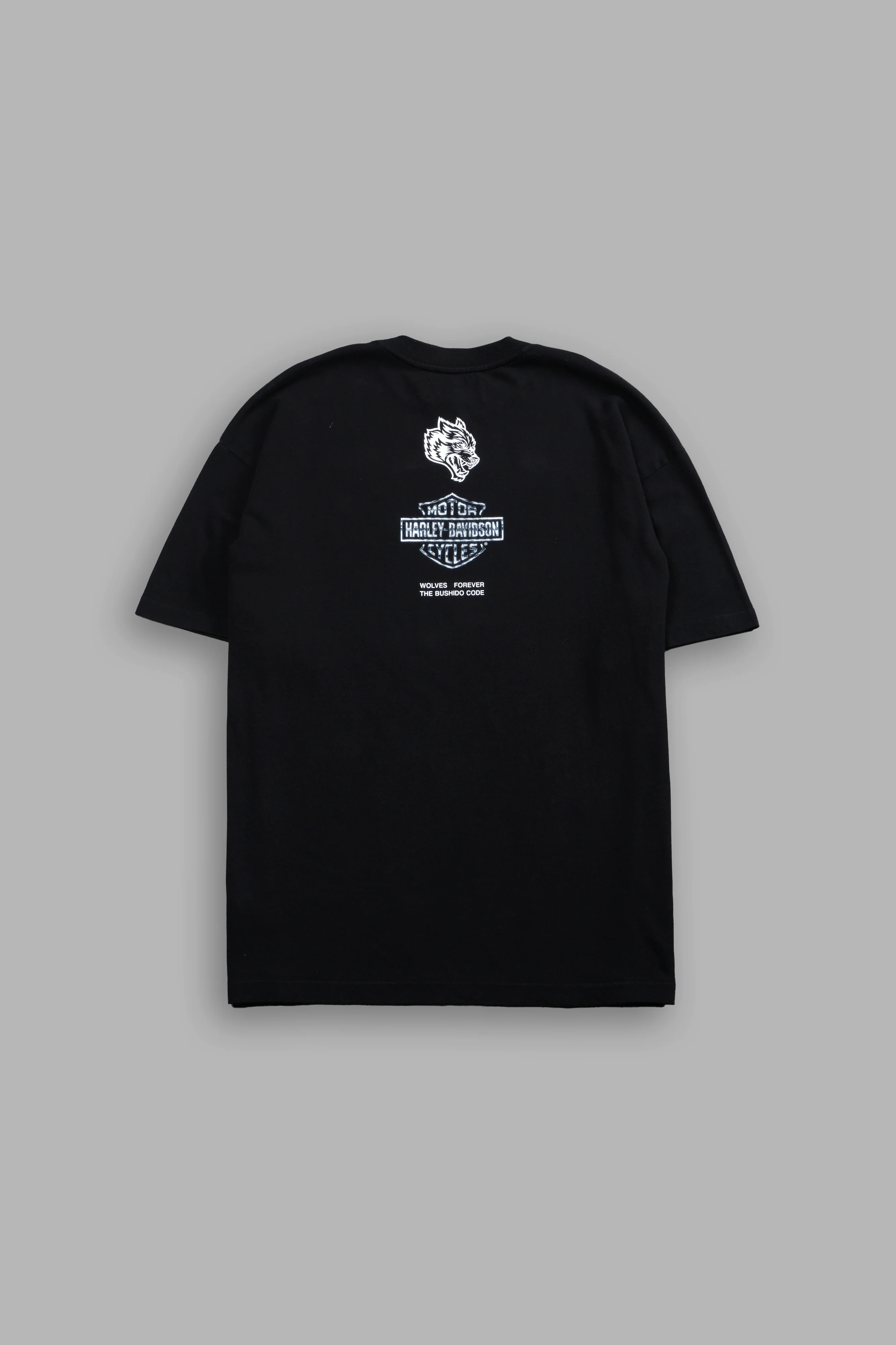 Skulls & Steel Premium Tee in Black - Image 3