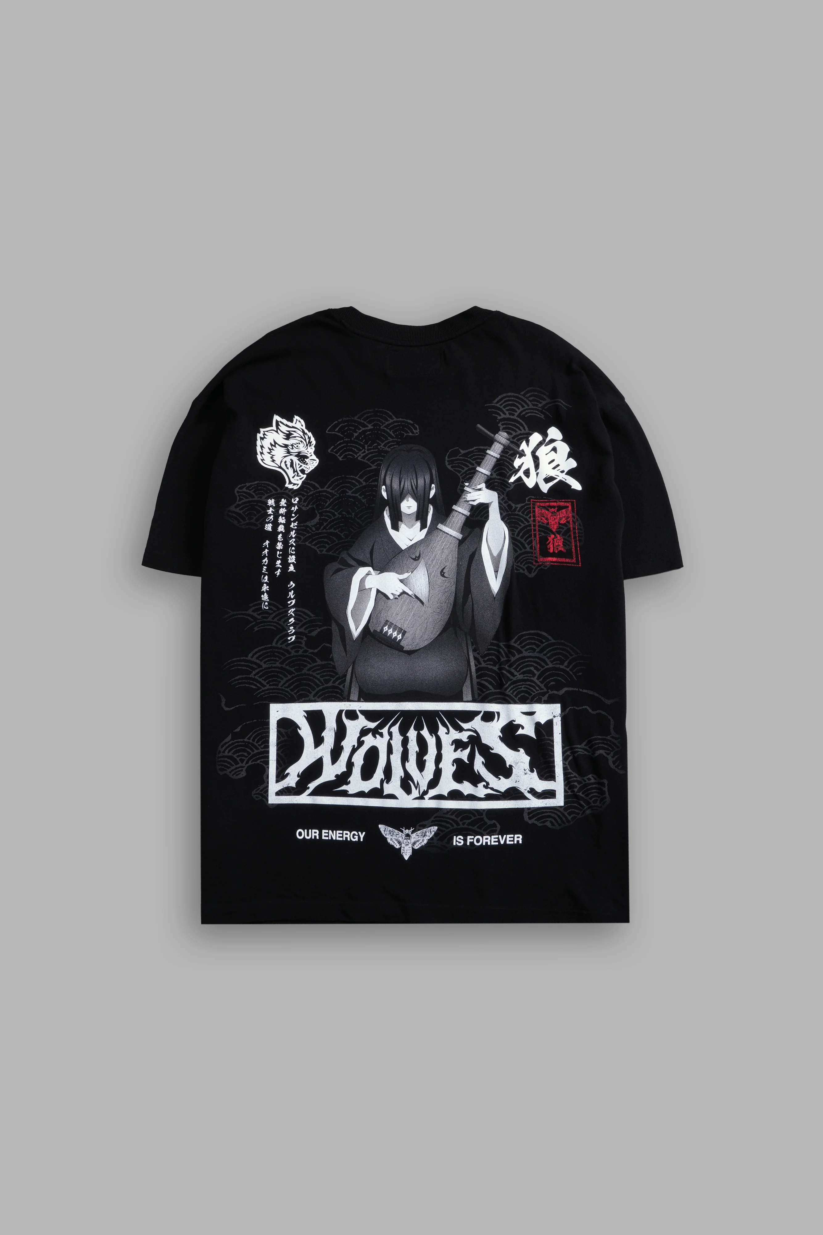 Song of Infinity "Premium" Oversized Tee in Black