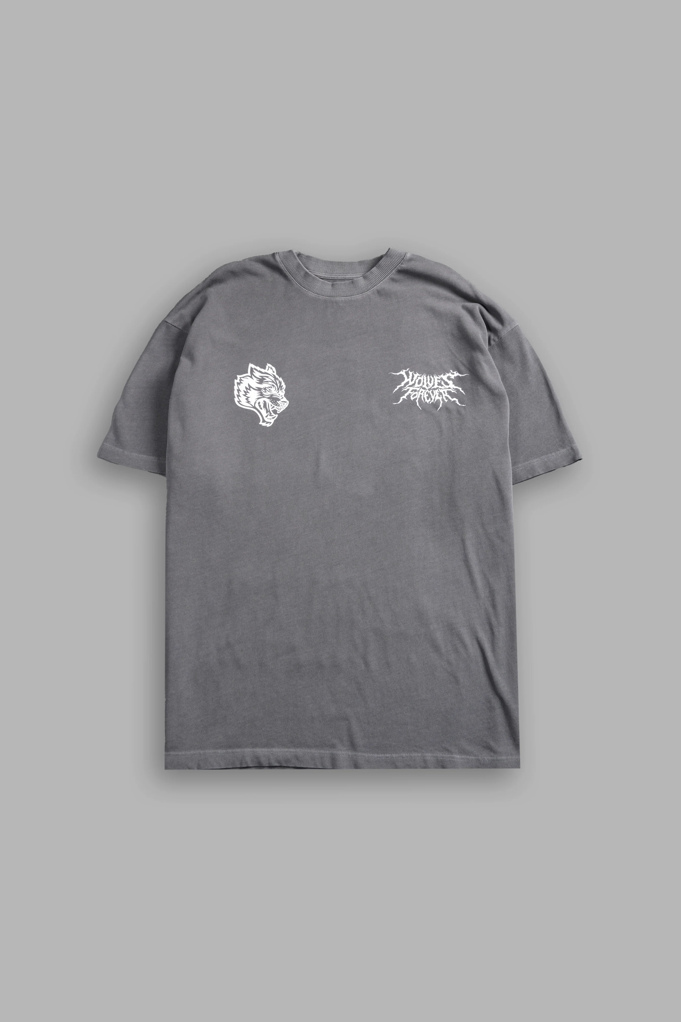 Song of Infinity "Premium" Oversized Tee in Dove Gray - Image 3