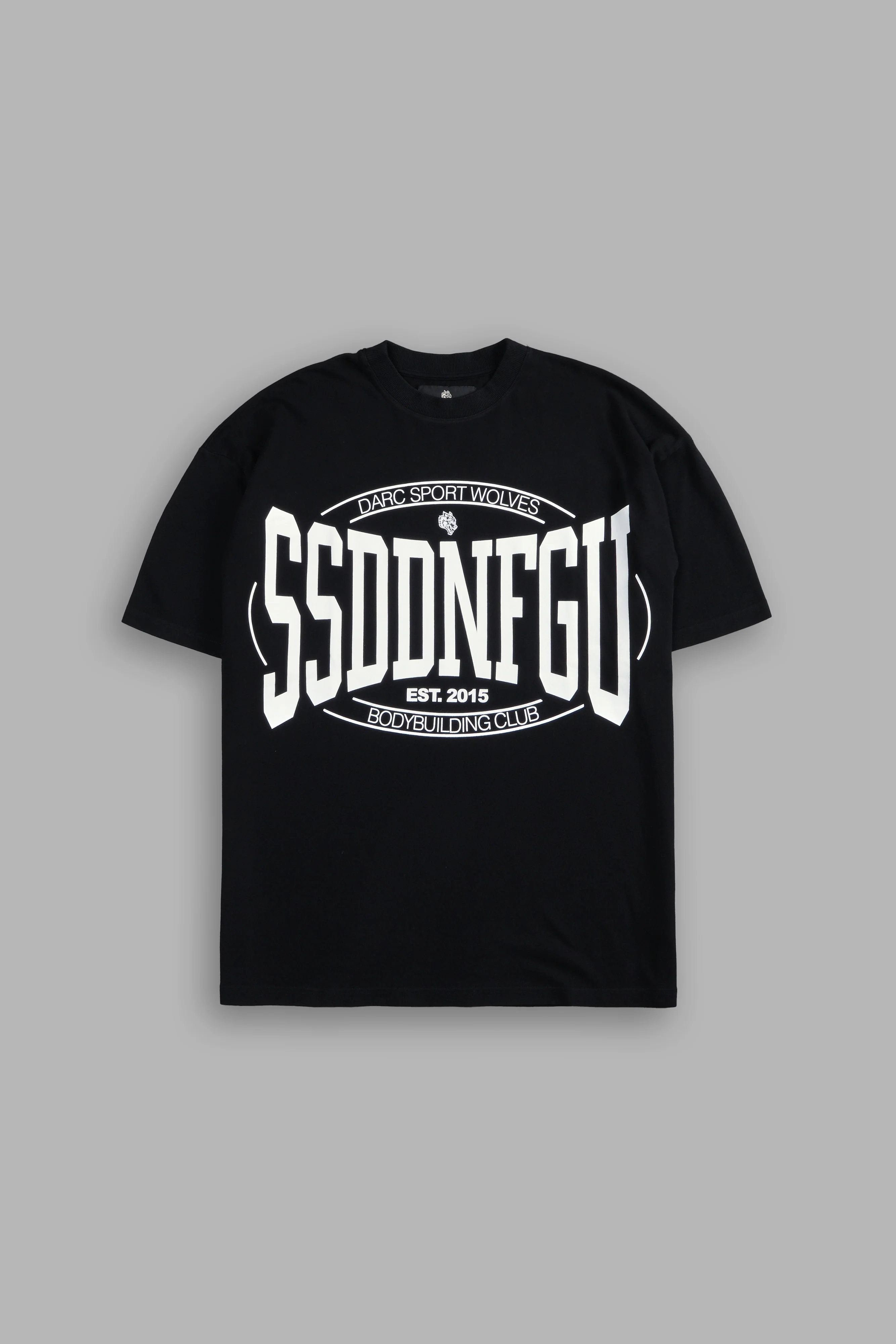 SSDDNFGU FRVR "Premium" Oversized Tee in Black