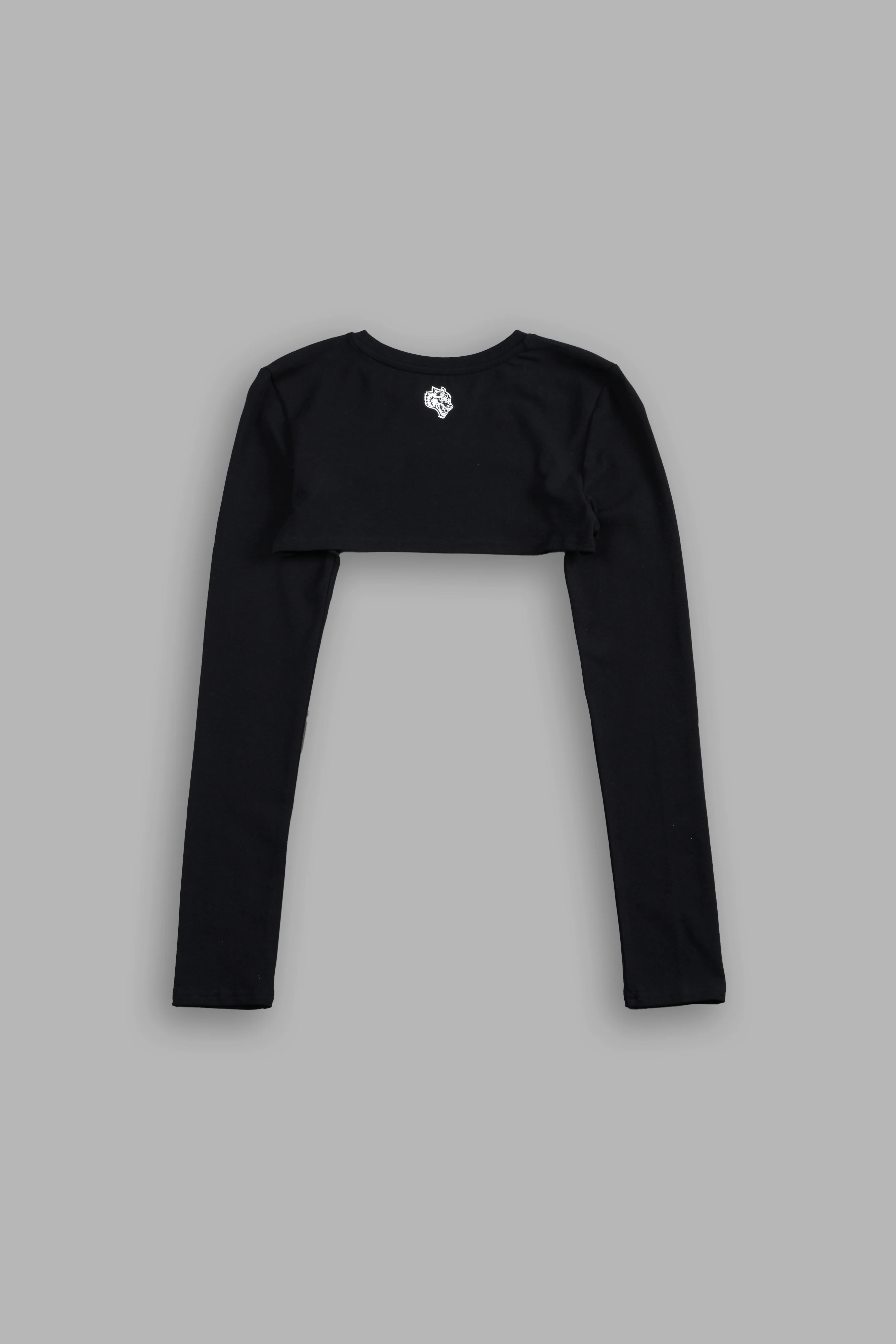 Ssddnfgu Wolf Elise Eden Pullover Shrug in Black - Image 2