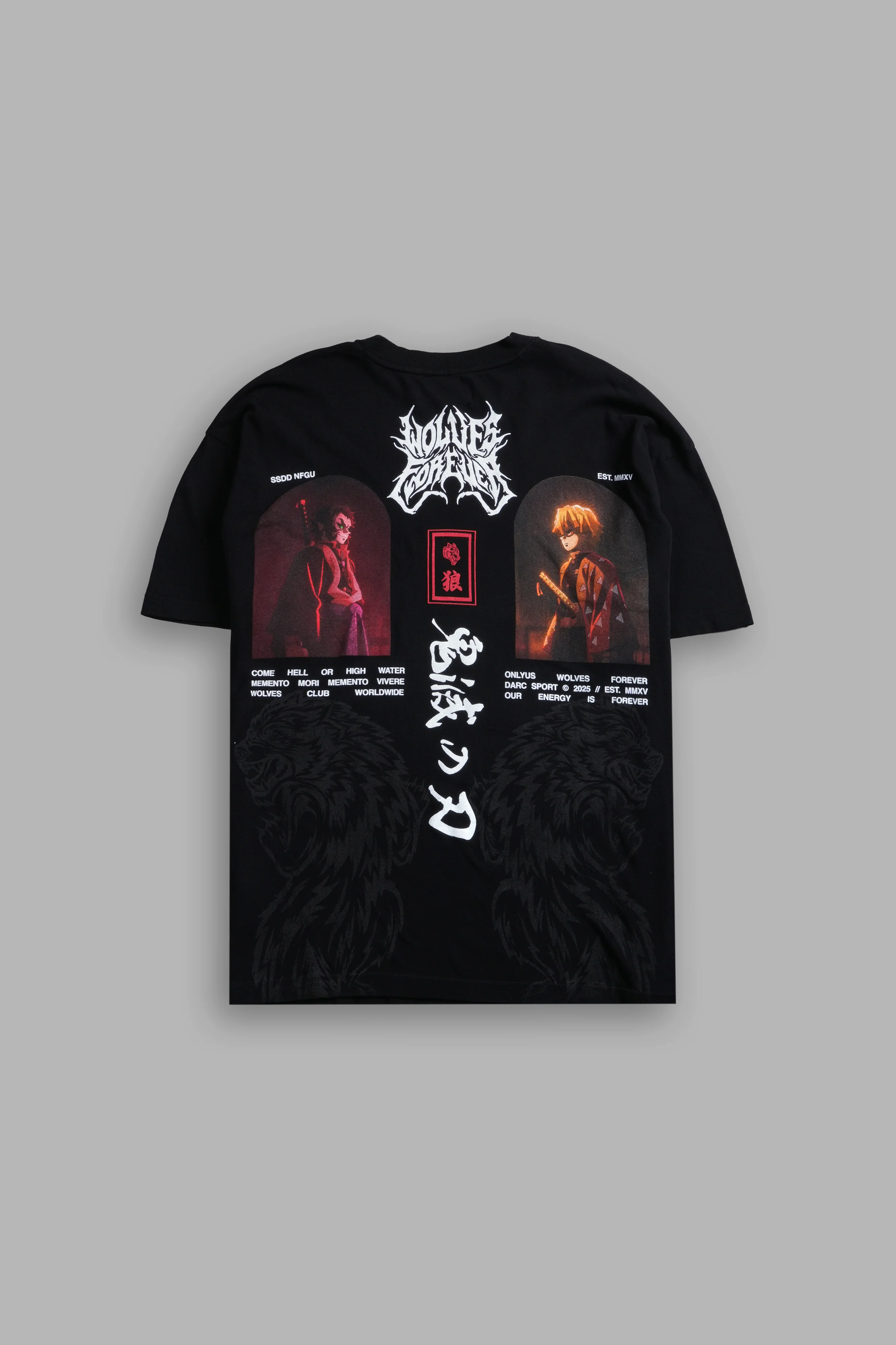 Stand-Off "Premium" Oversized Tee in Black