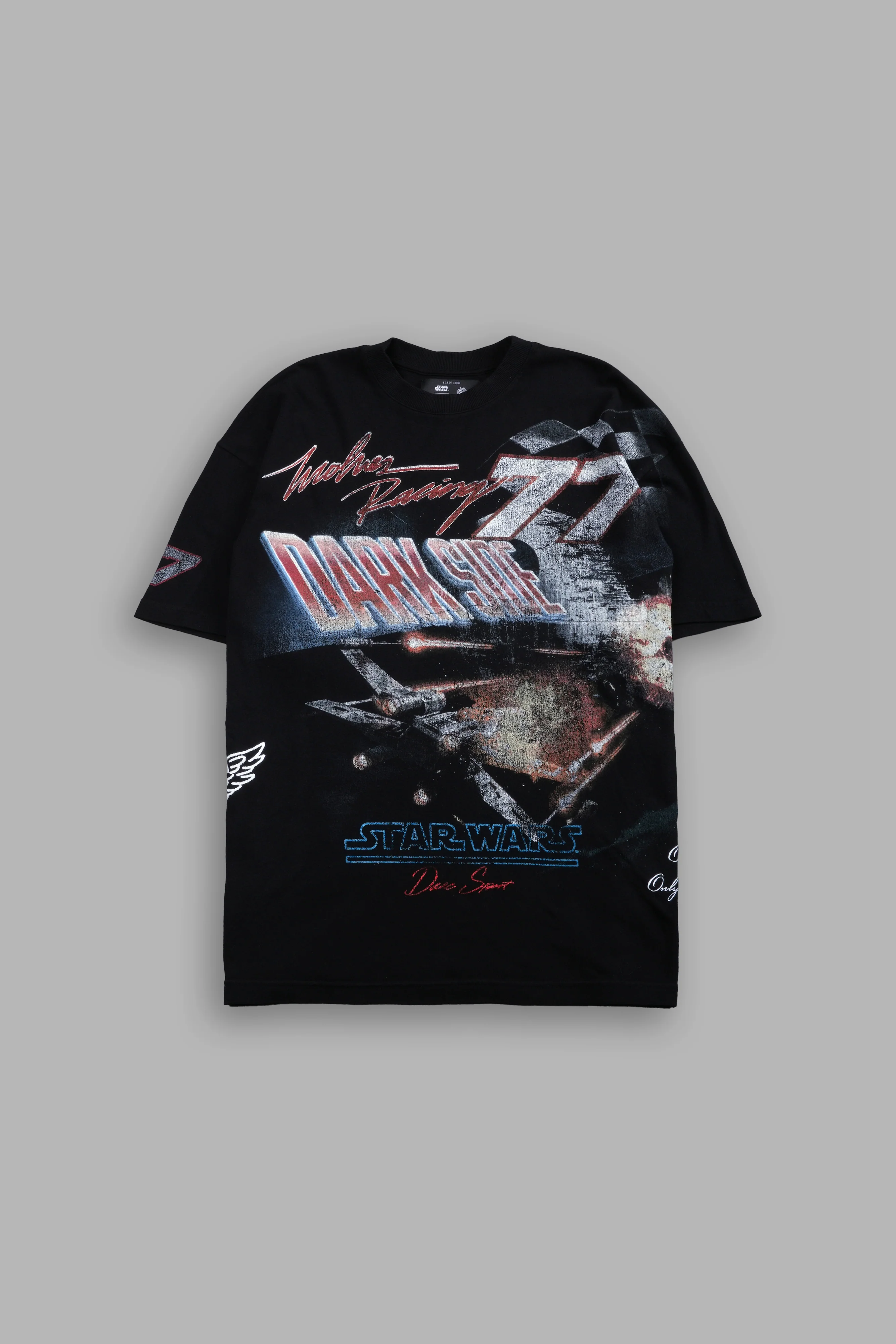 Starfighter Premium Oversized Tee in Black