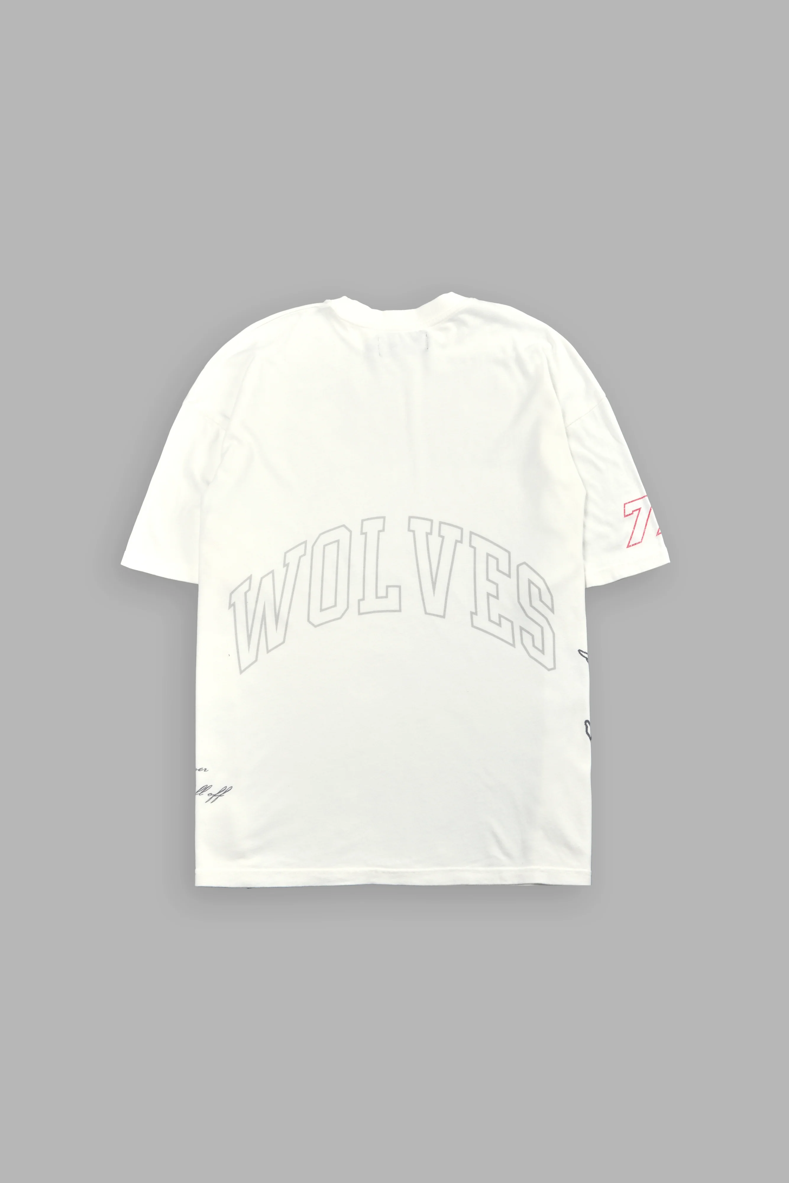 Starfighter Premium Oversized Tee in Cream - Image 2