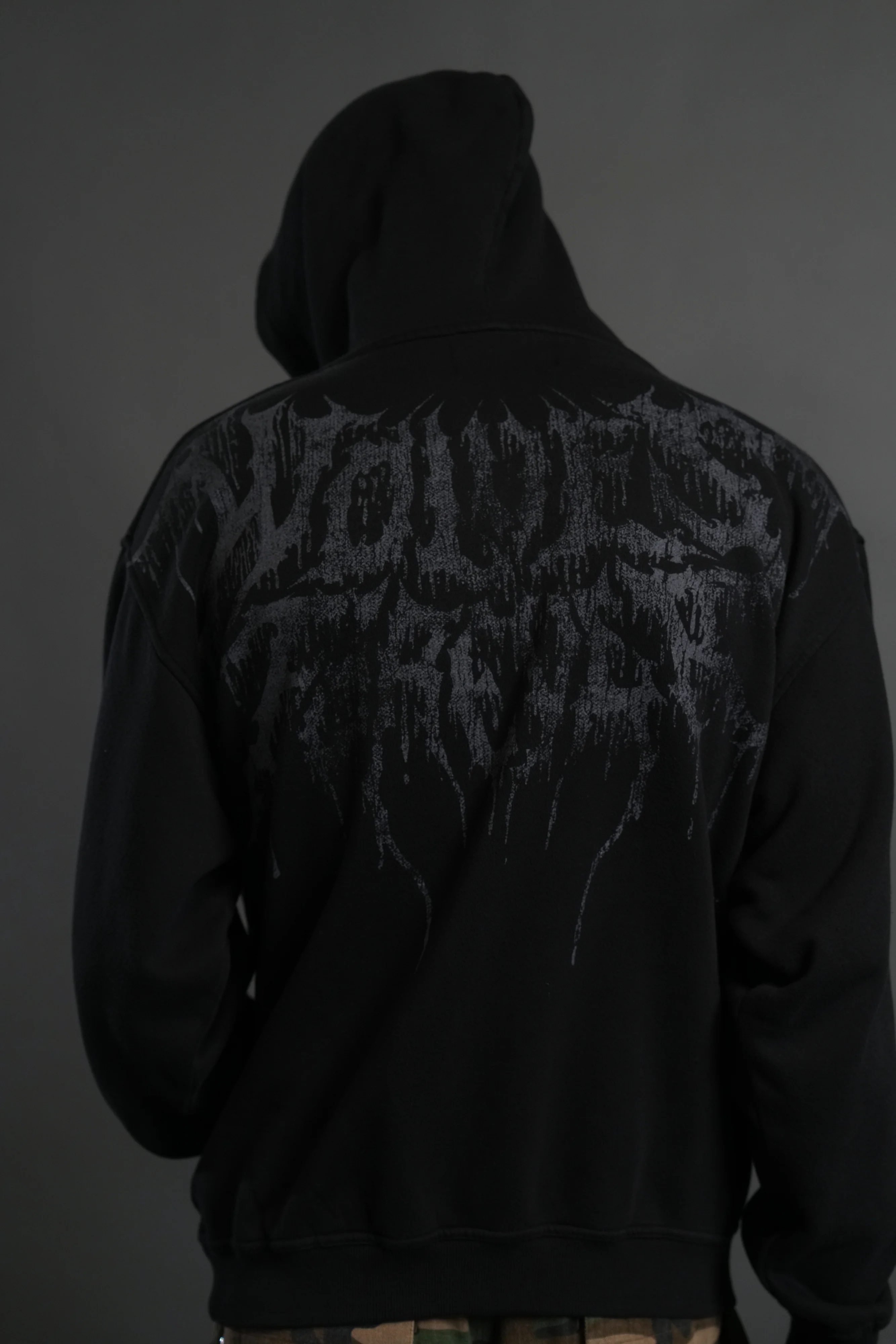 Statue of God "Pierce" Hoodie in Black - Image 10