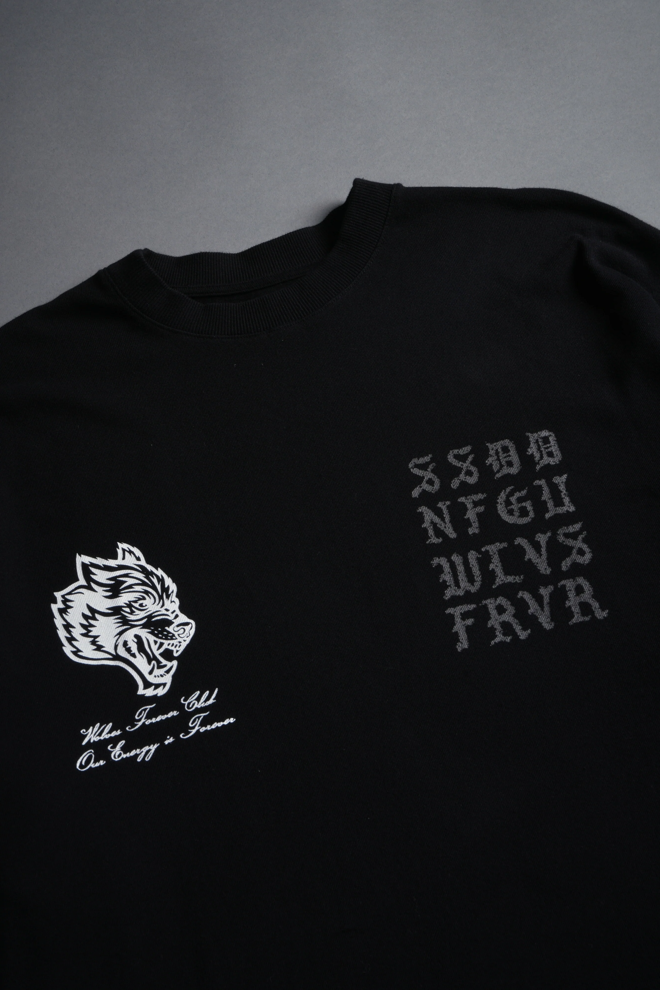 Stone Code "Premium" Oversized Tee in Black - Image 7