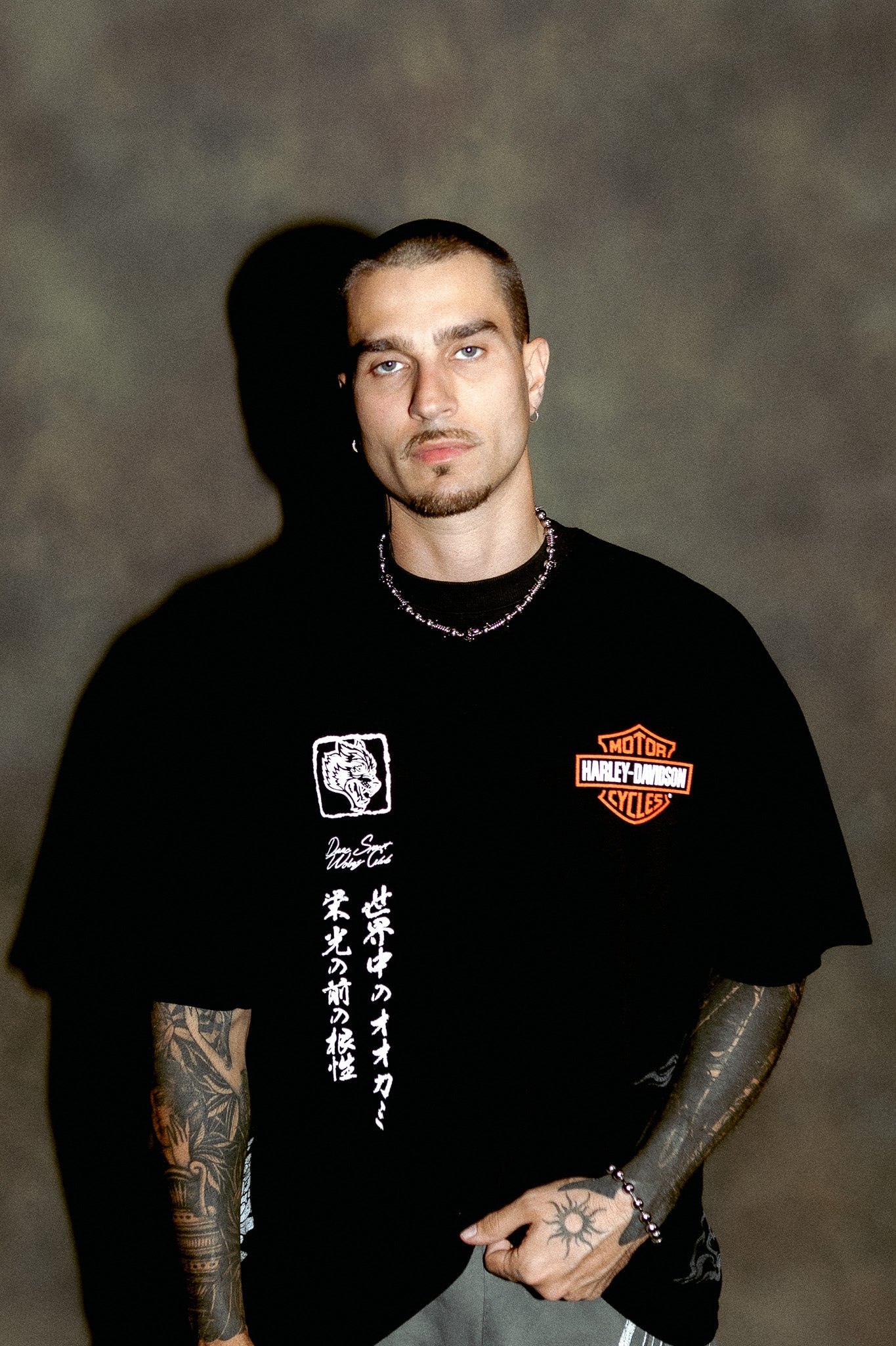 The Eagle And The Dragon Side-By-Side Series Premium Tee in Black - Image 9