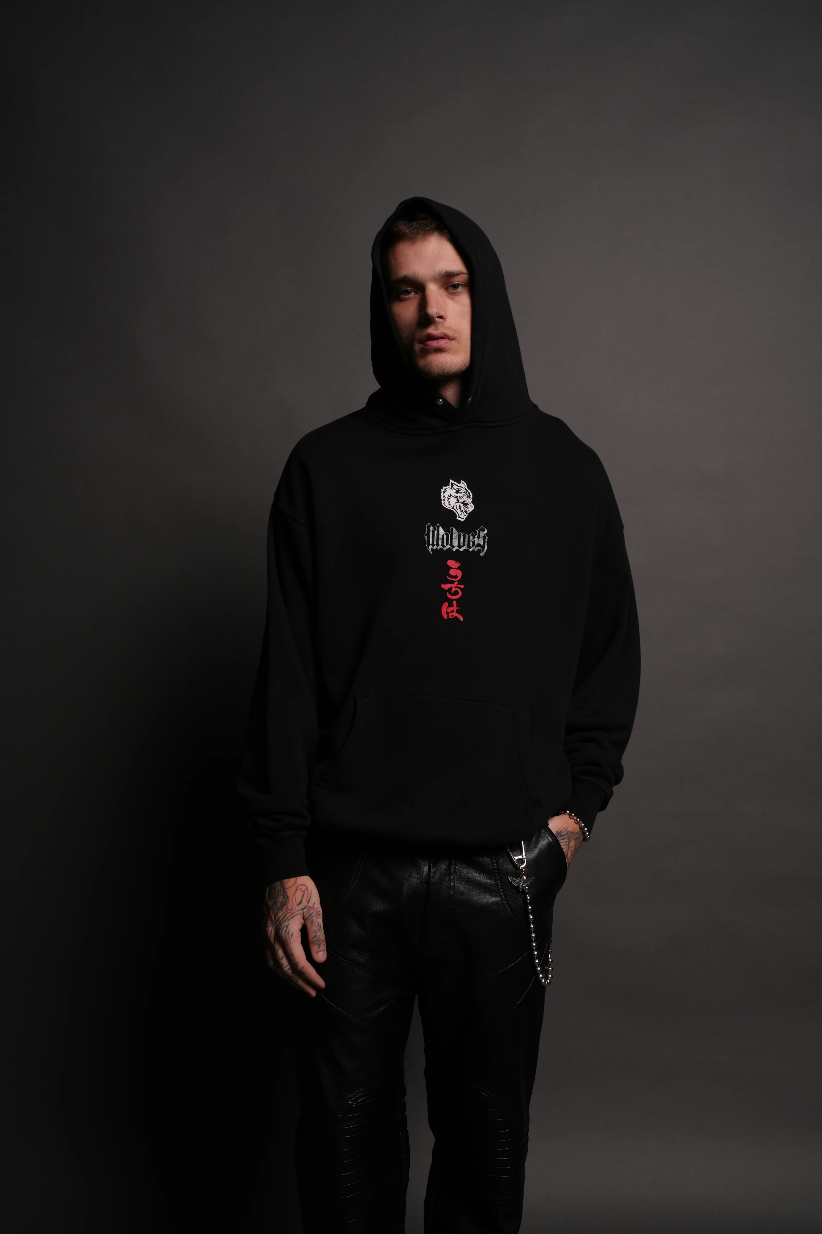 The End "Pierce" Hoodie in Black - Image 4