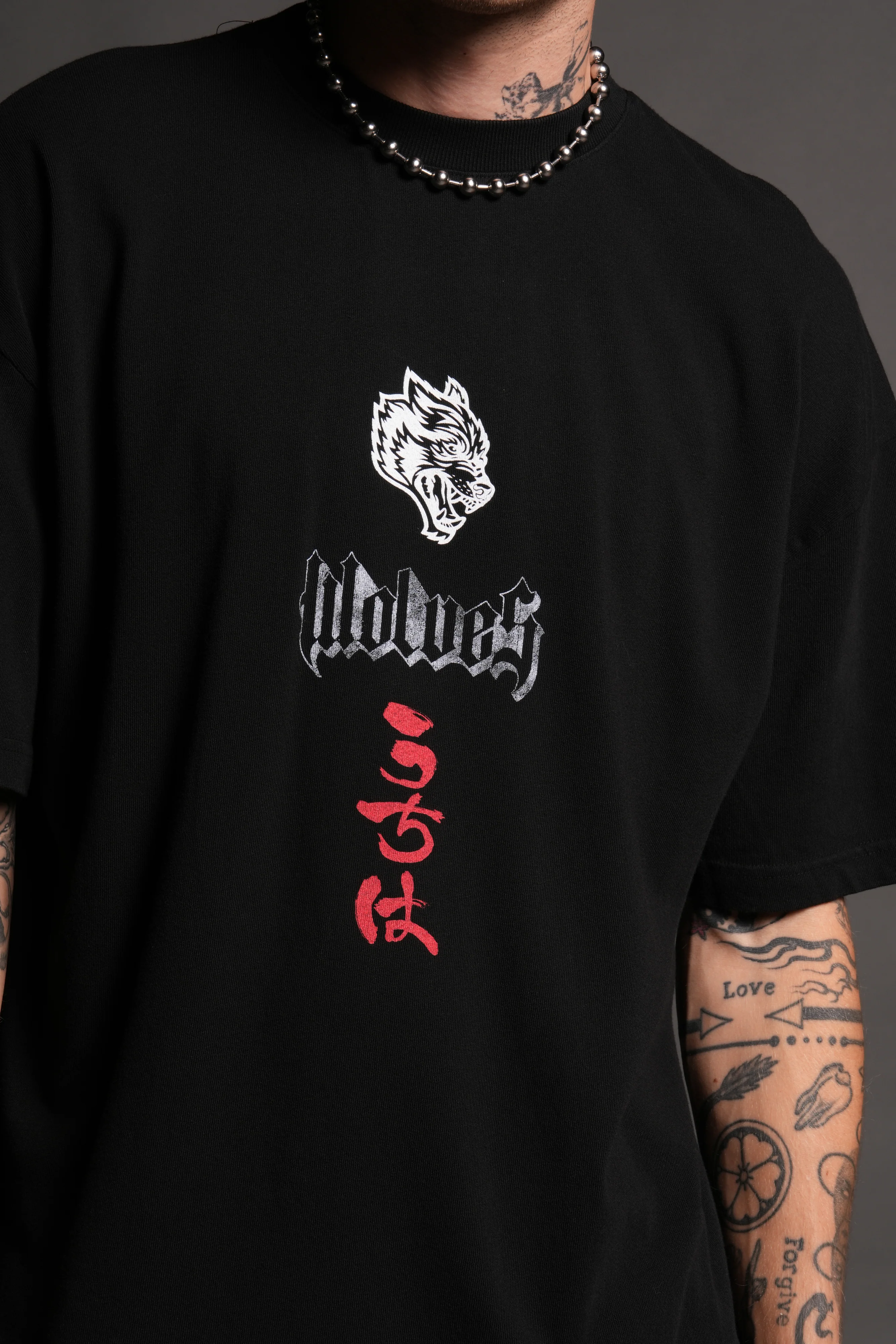 The End "Premium" Oversized Tee in Black - Image 9