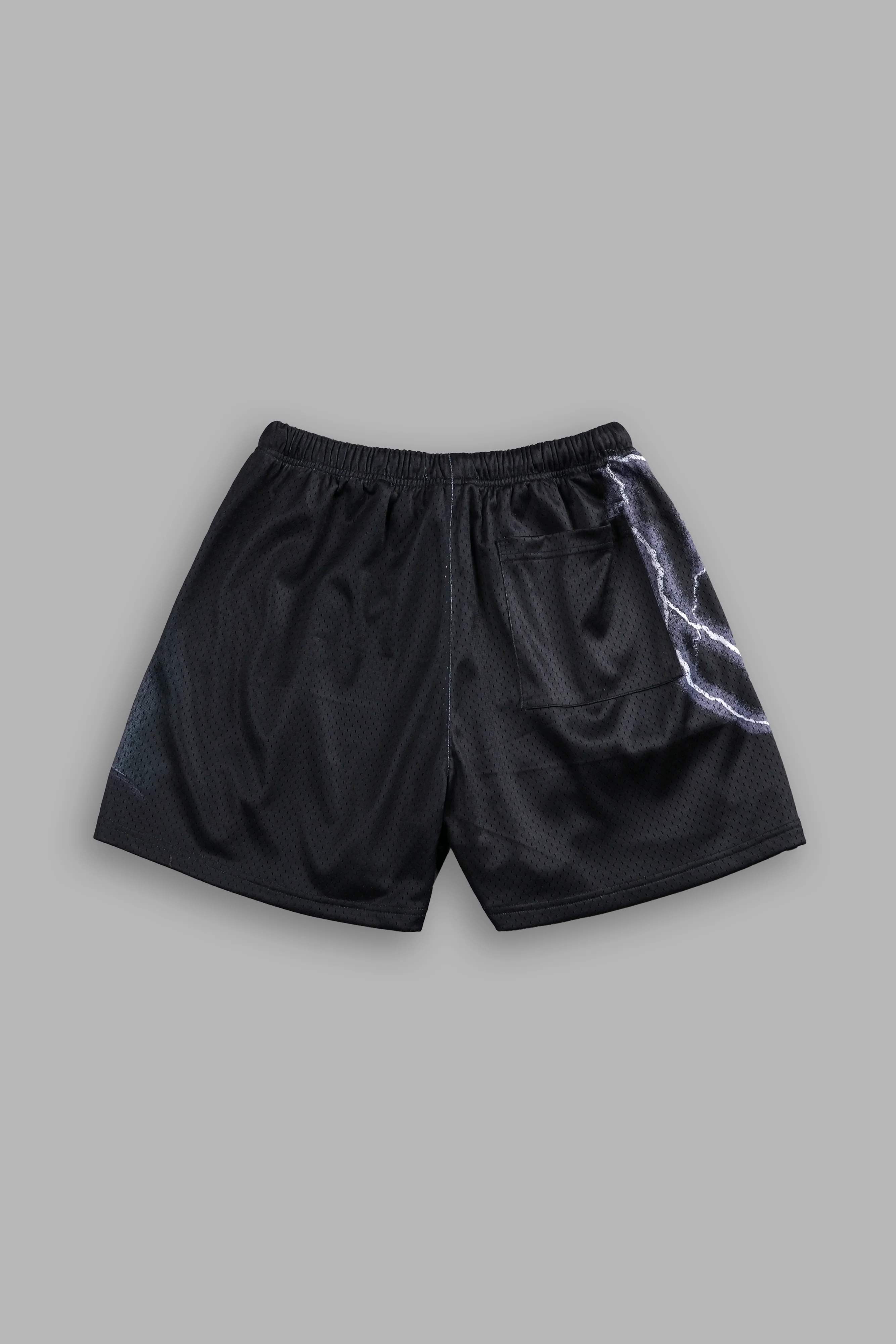 The Power Of The Dark Side Vader Mesh Shorts in Black - Image 3