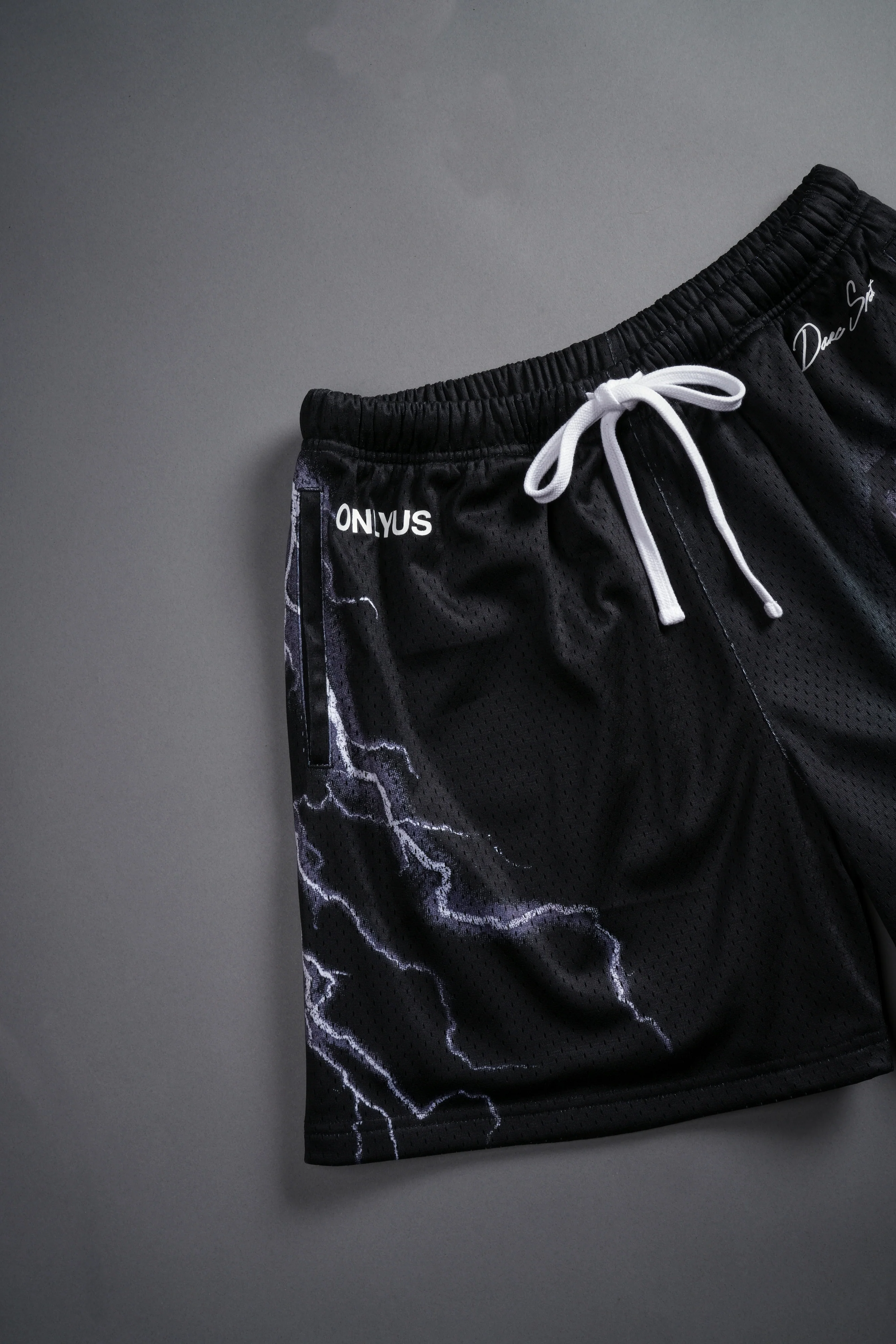The Power Of The Dark Side Vader Mesh Shorts in Black - Image 8