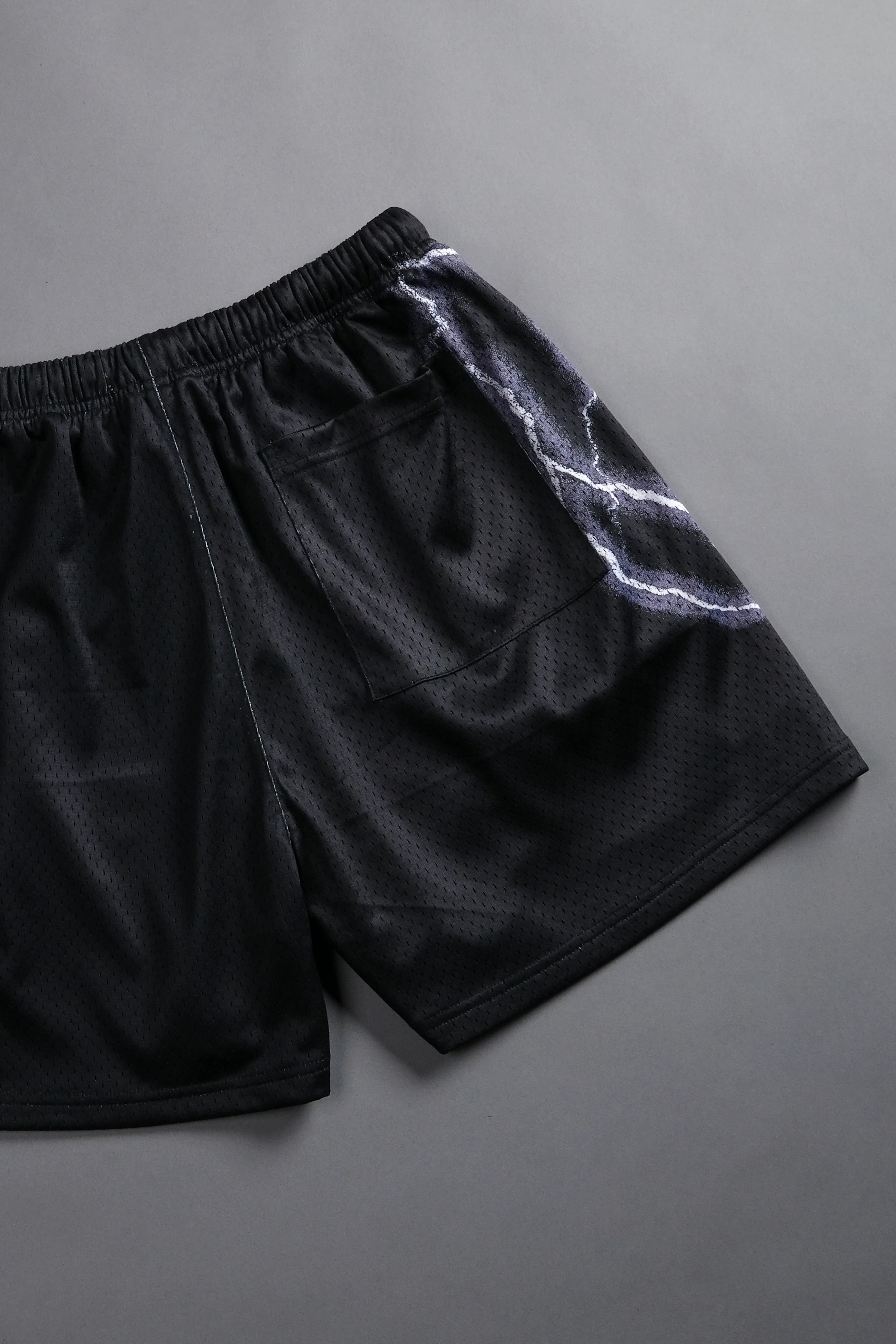 The Power Of The Dark Side Vader Mesh Shorts in Black - Image 9