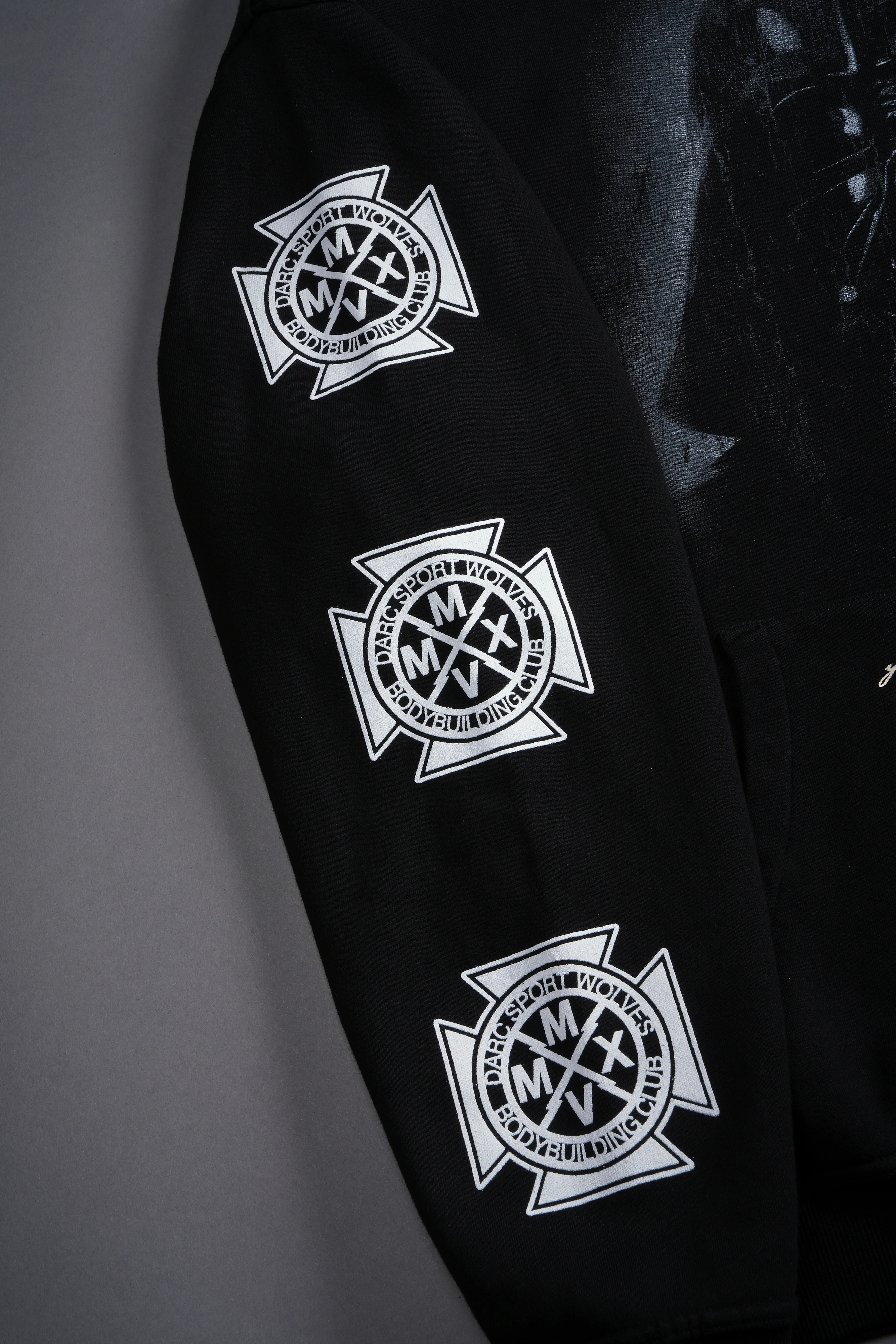The Power of The Dark Side Vader "Pierce" Hoodie in Black - Image 3